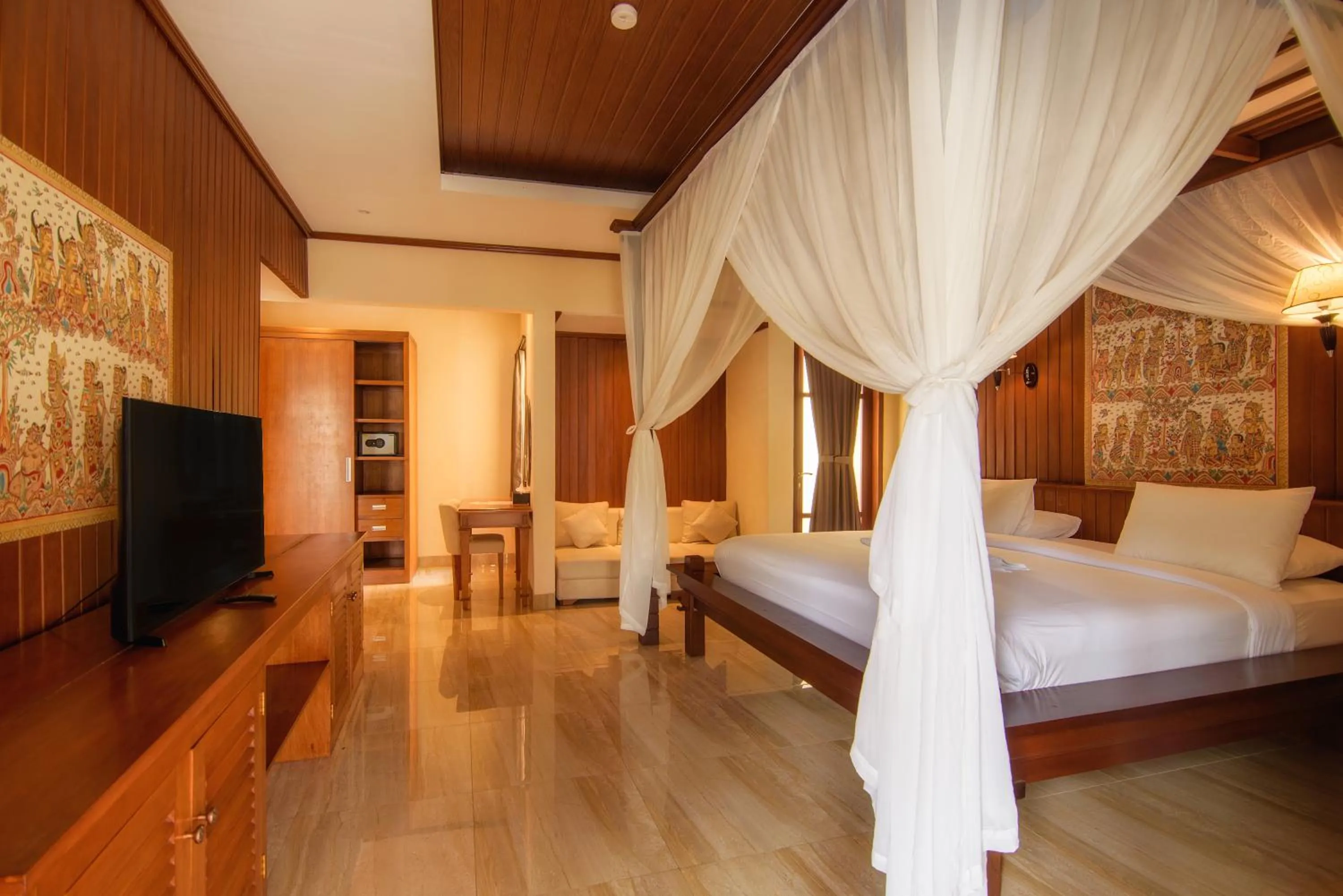 Bedroom, Bed in Champlung Sari Villa & Spa Ubud
