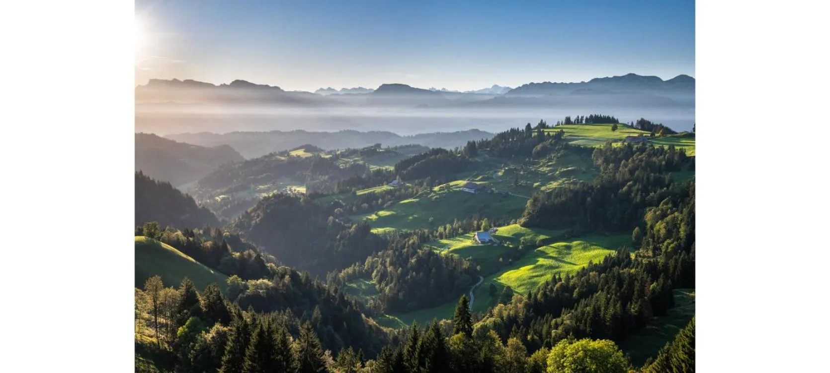 Natural landscape in Kurhaus Heiligkreuz