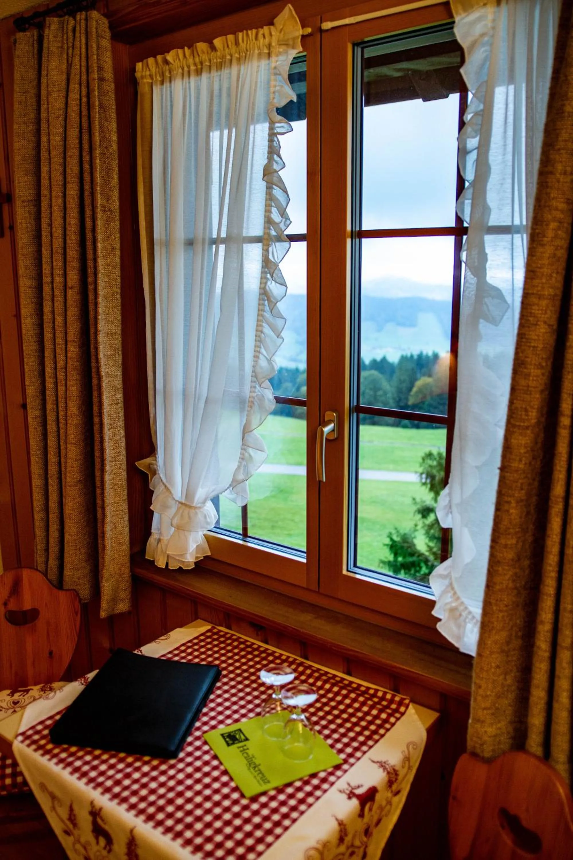 View (from property/room) in Kurhaus Heiligkreuz