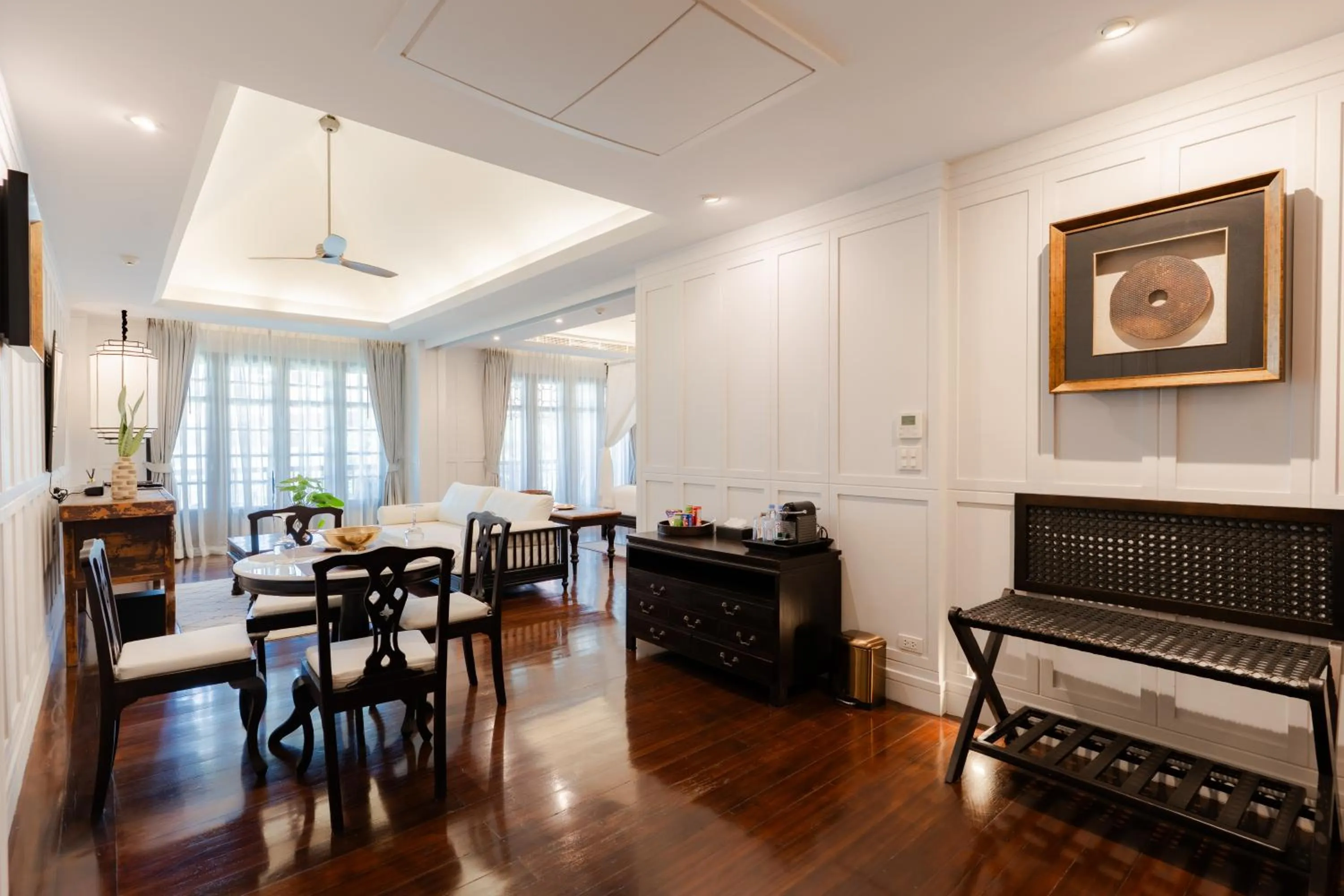 Seating area in Siri Village Chiang Mai