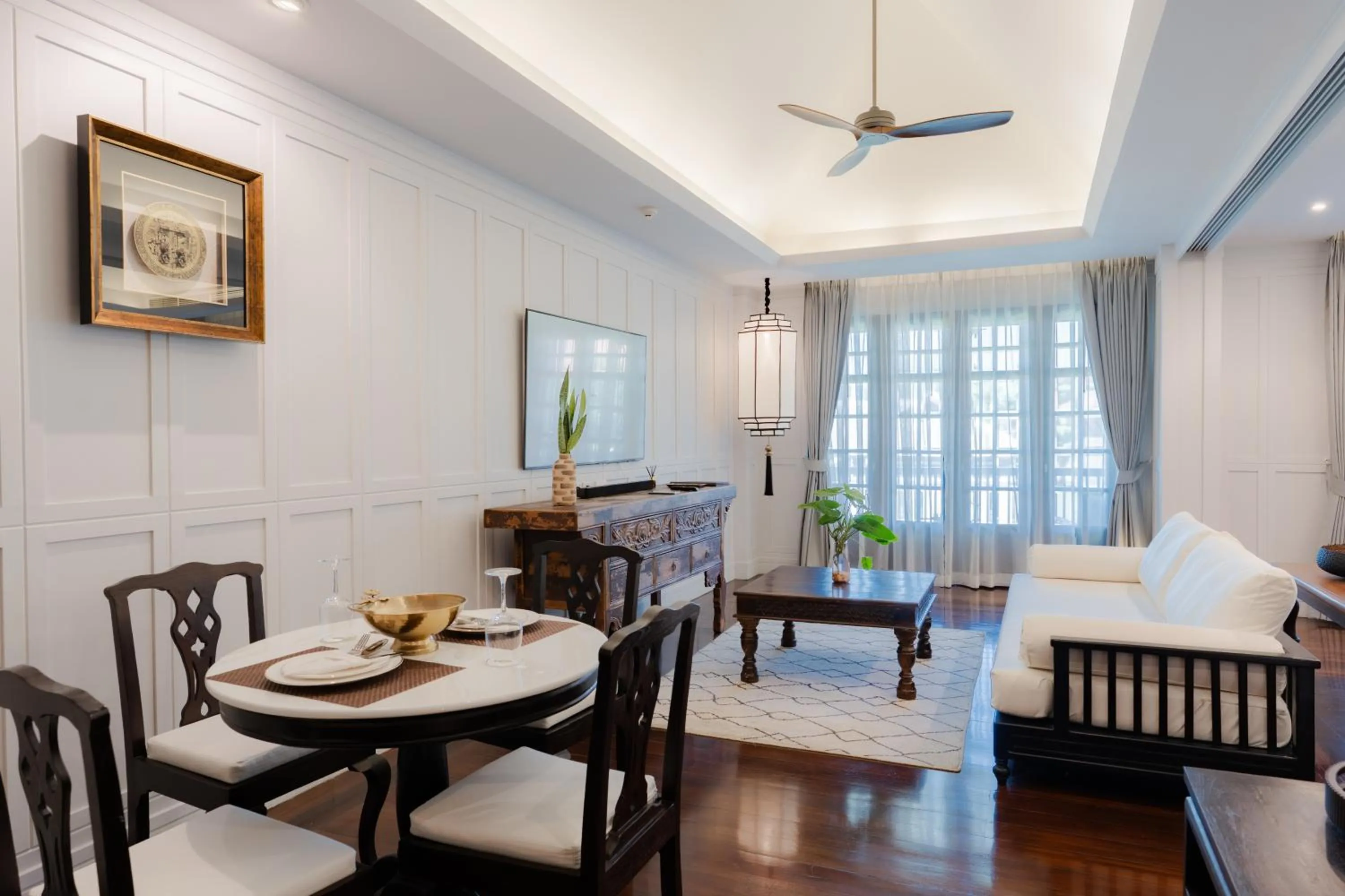 Living room in Siri Village Chiang Mai