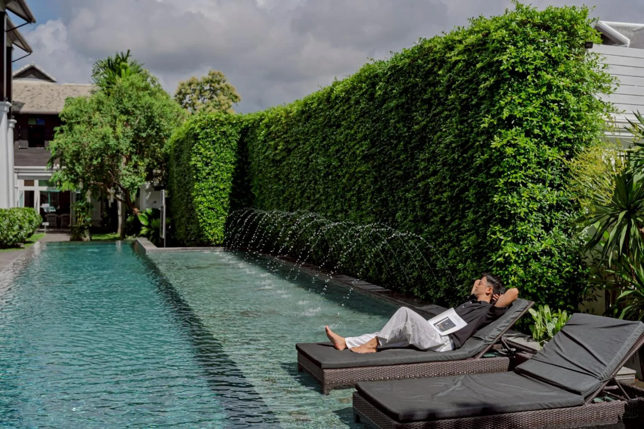 Swimming pool in Siri Village Chiang Mai