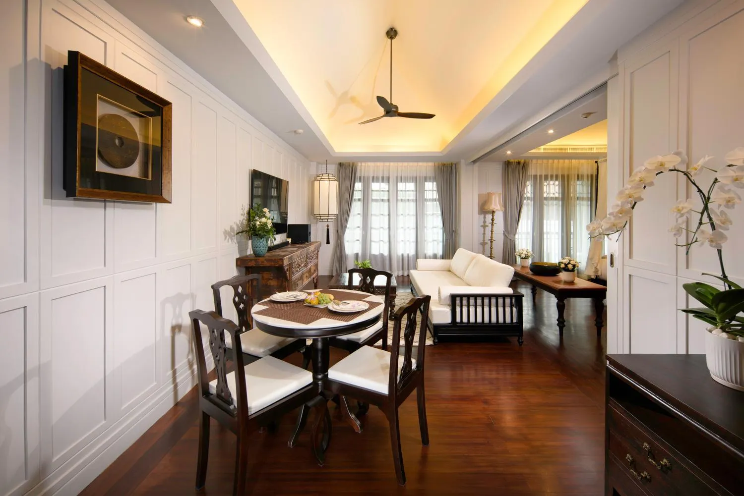 Living room in Siri Village Chiang Mai