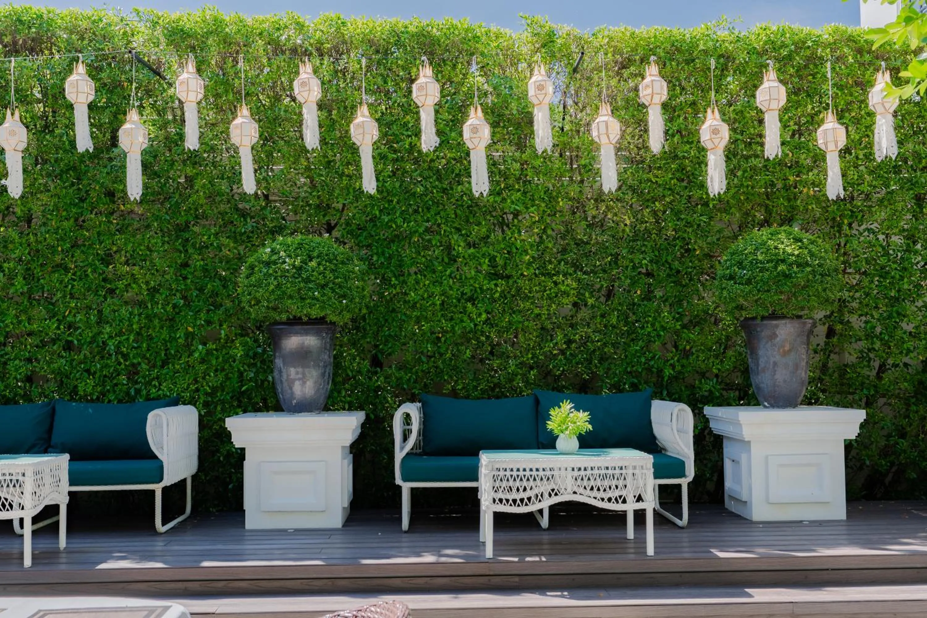 Garden in Siri Village Chiang Mai