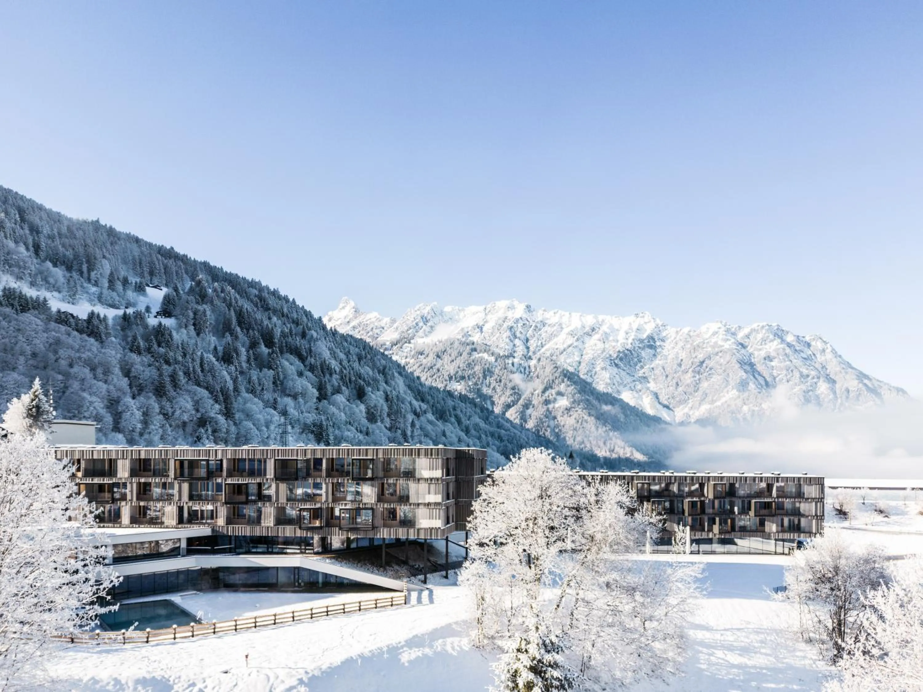 Property building in Falkensteiner Family Hotel Montafon - The Leading Hotels of the World