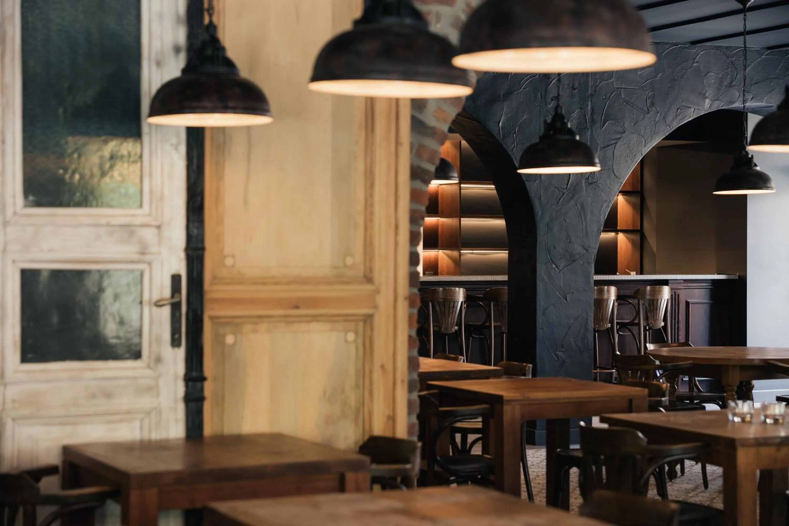 Restaurant/places to eat in Hotel Au lit des ours