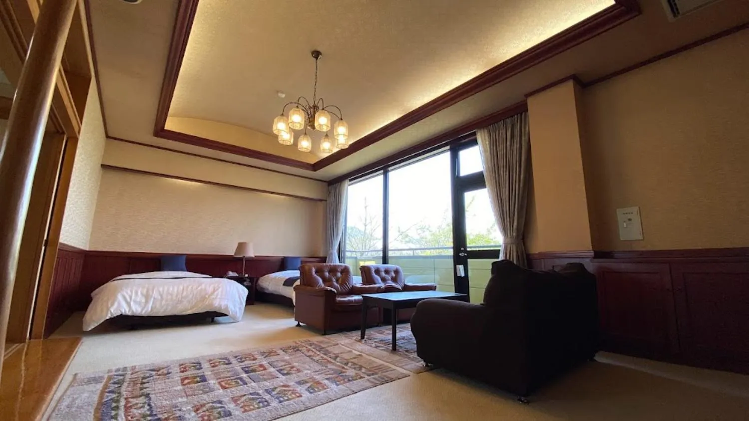 Bed in Tabinoyado Yakurai Rinsenkan