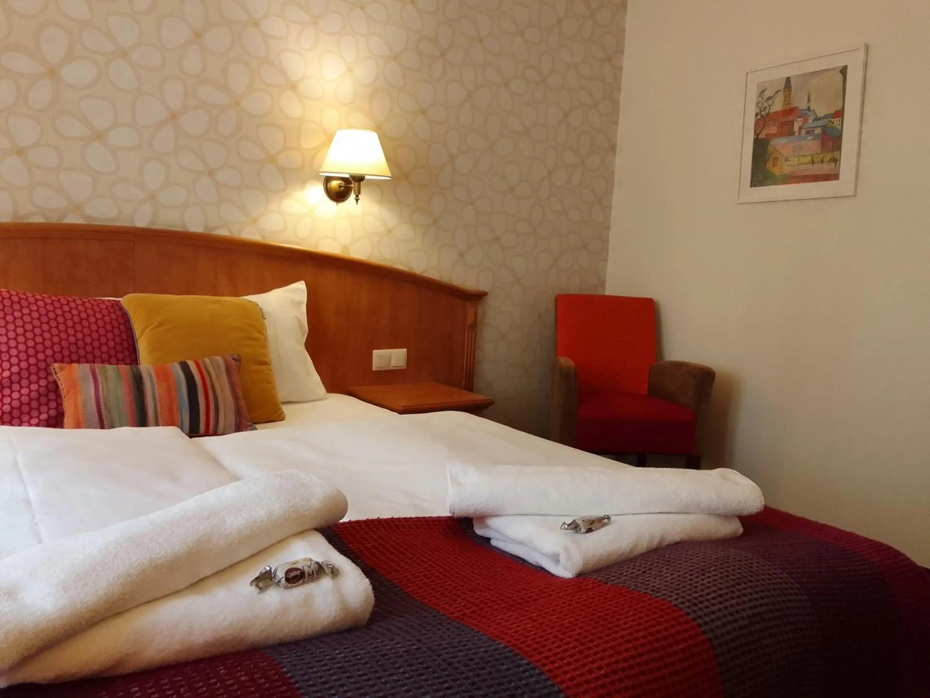 Bed in Hotel Stare Miasto Old Town