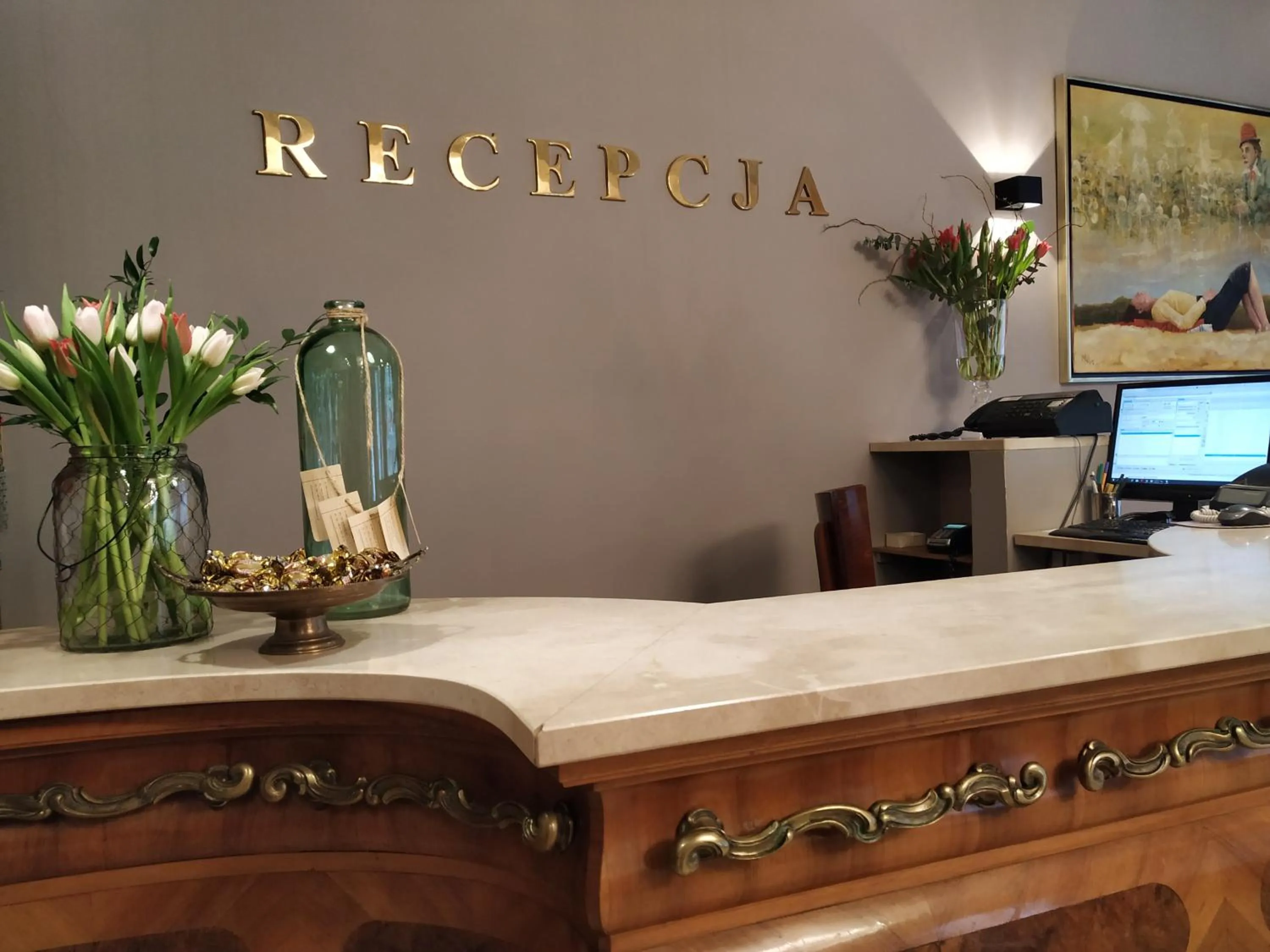 Lobby or reception in Hotel Stare Miasto Old Town