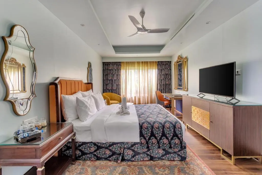 Bedroom, Bed in Mayfair On Sea, Morjim Beach, Goa