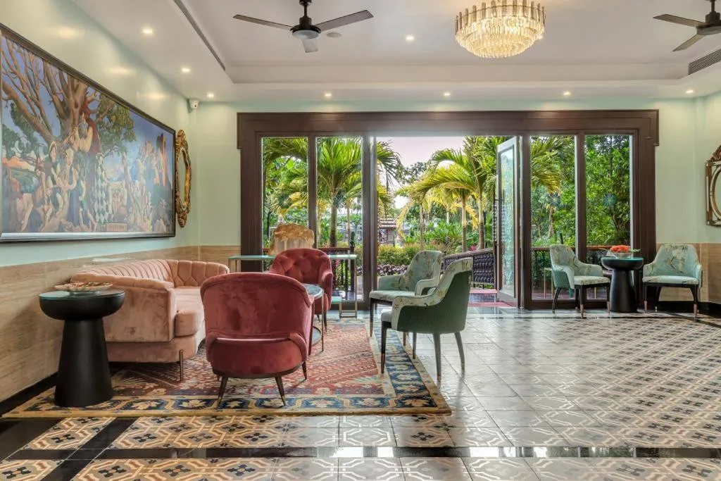 Lobby or reception in Mayfair On Sea, Morjim Beach, Goa
