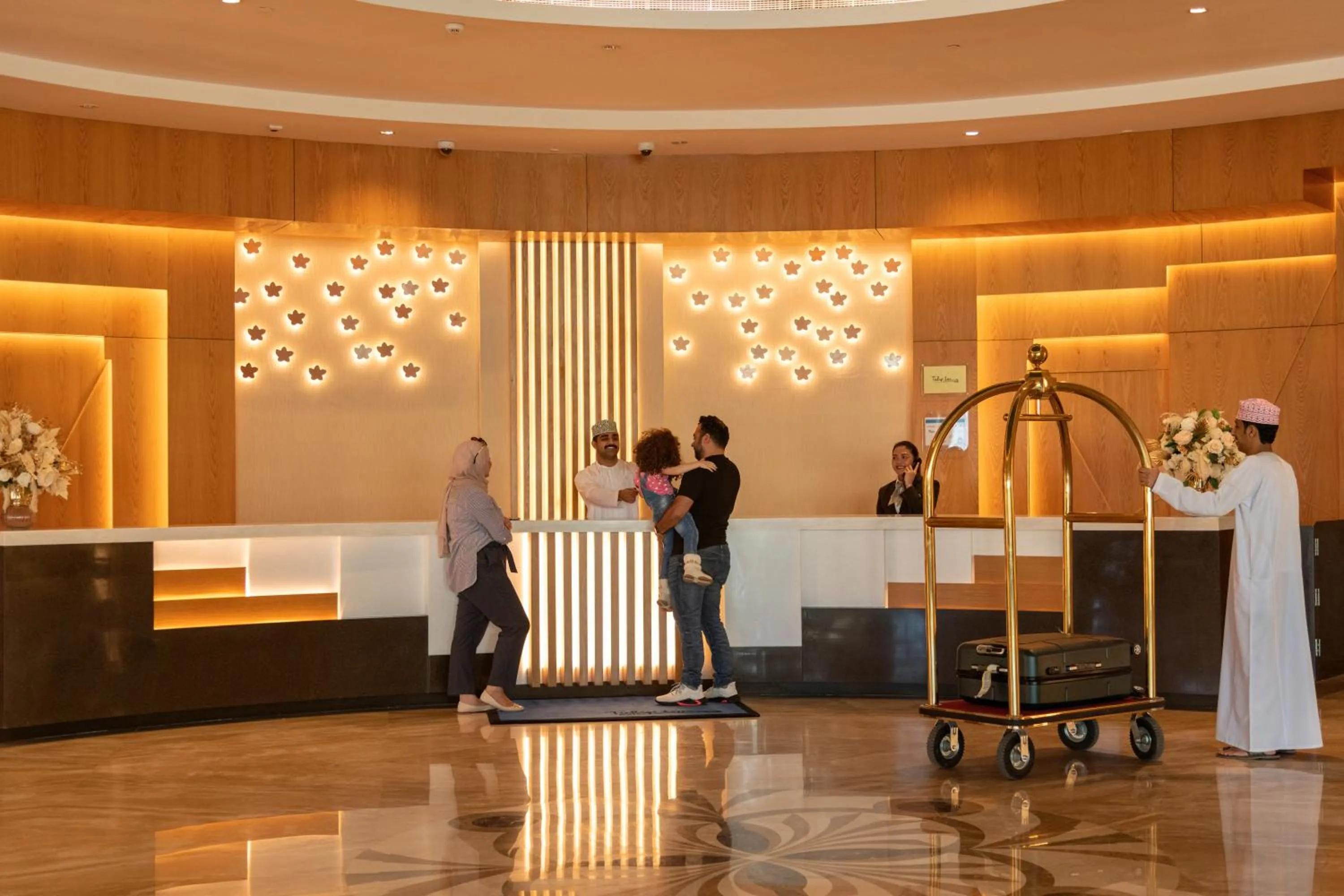 Lobby or reception in Tulip Inn Majan Hotel and Suites Salalah