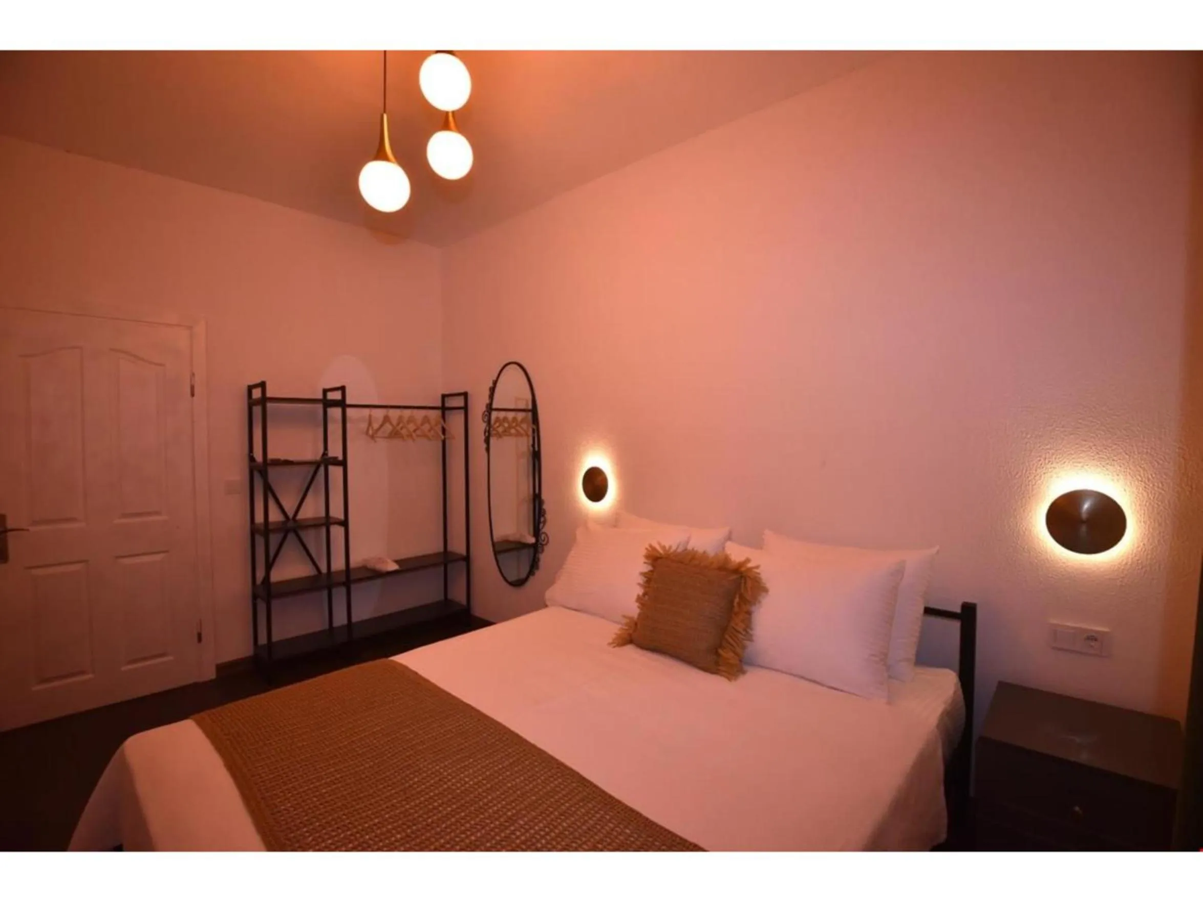 Bed in Benjamin Otel Gumusluk