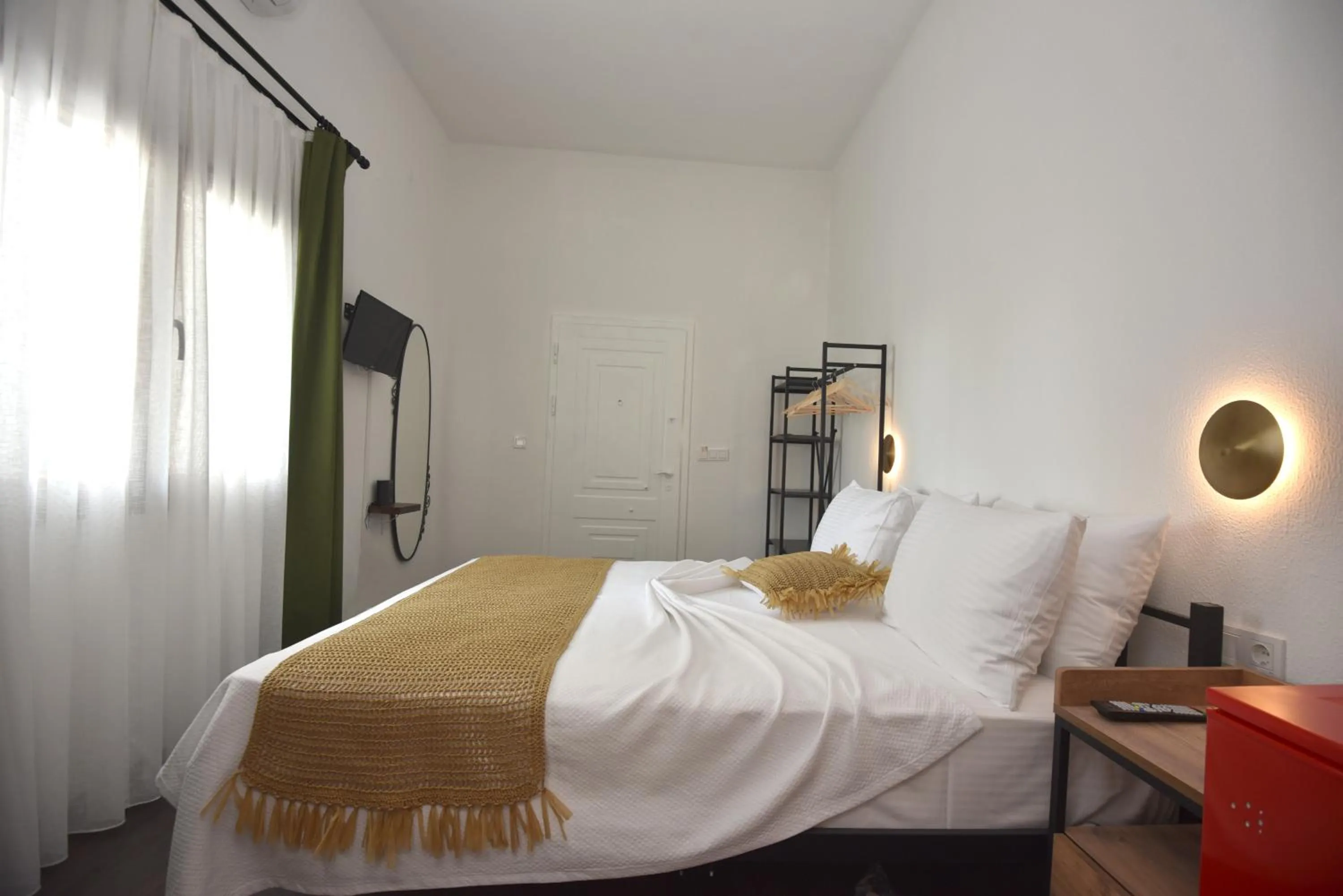 Bed in Benjamin Otel Gumusluk