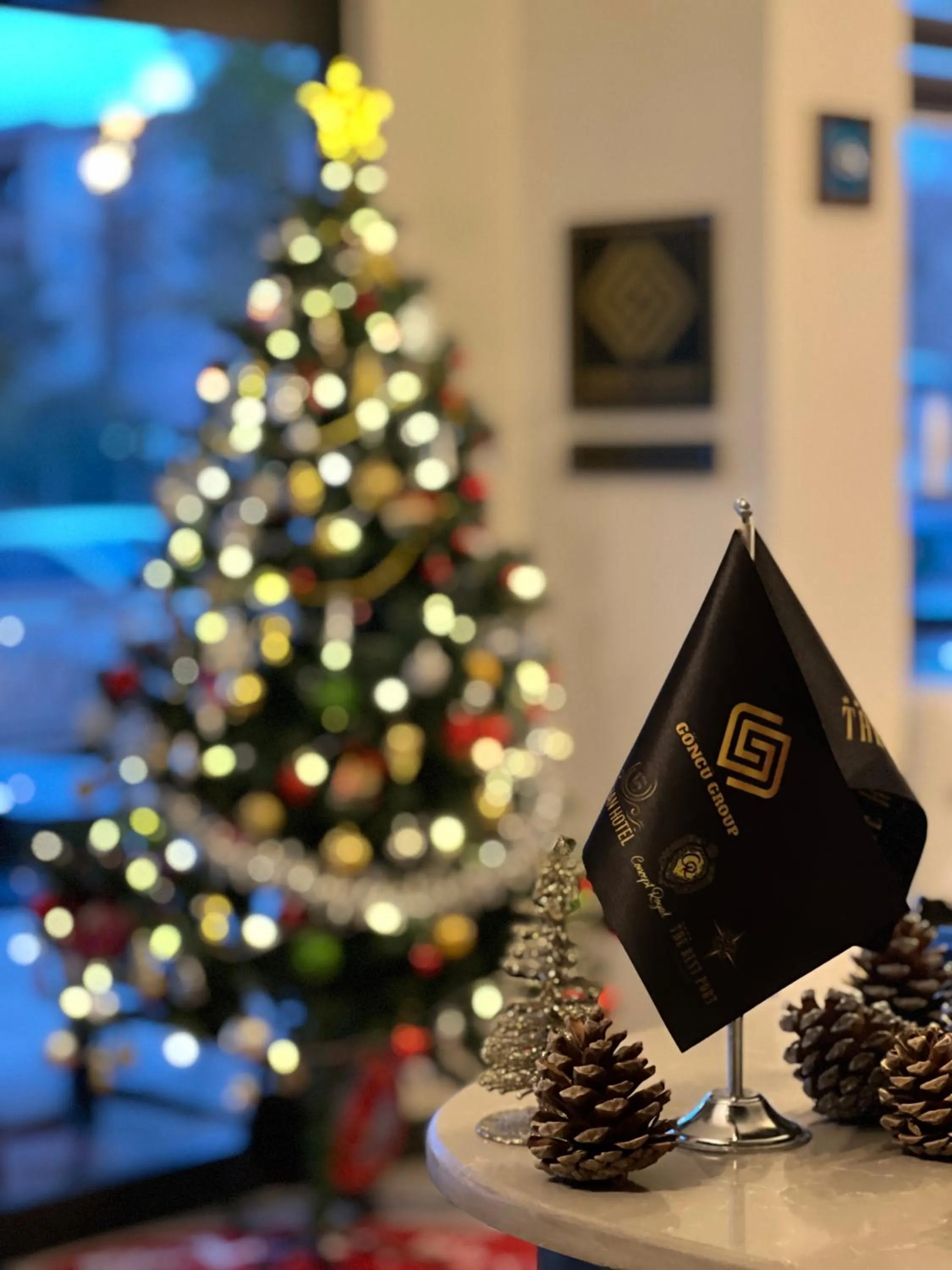 Decorative detail in The Rest Port Hotel