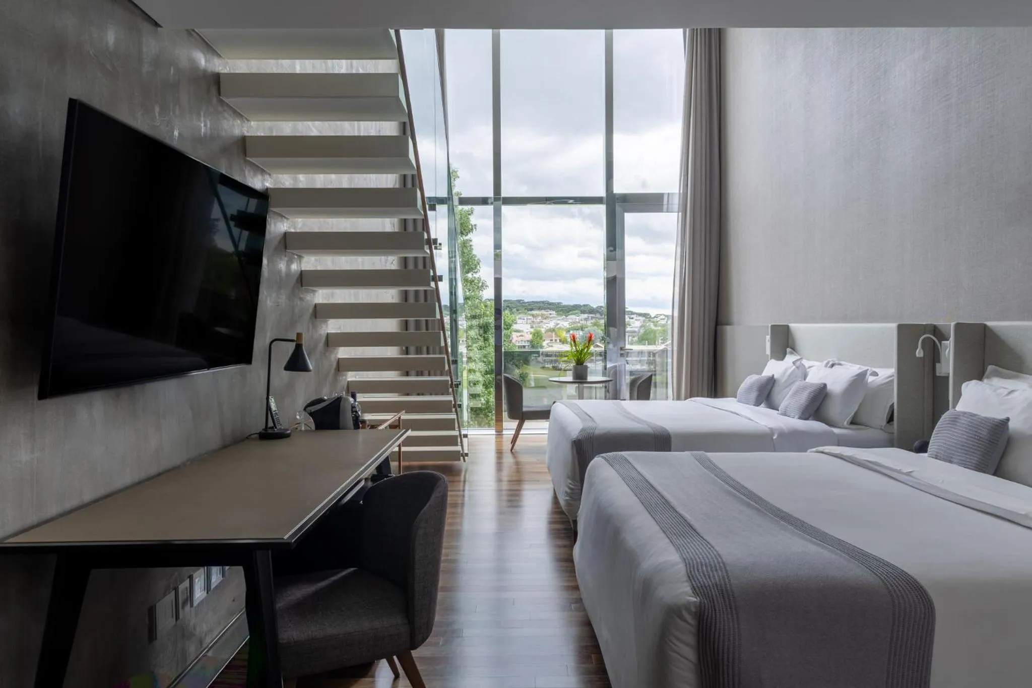 Bed in Suryaa Hotel Pinhais, Curio Collection by Hilton