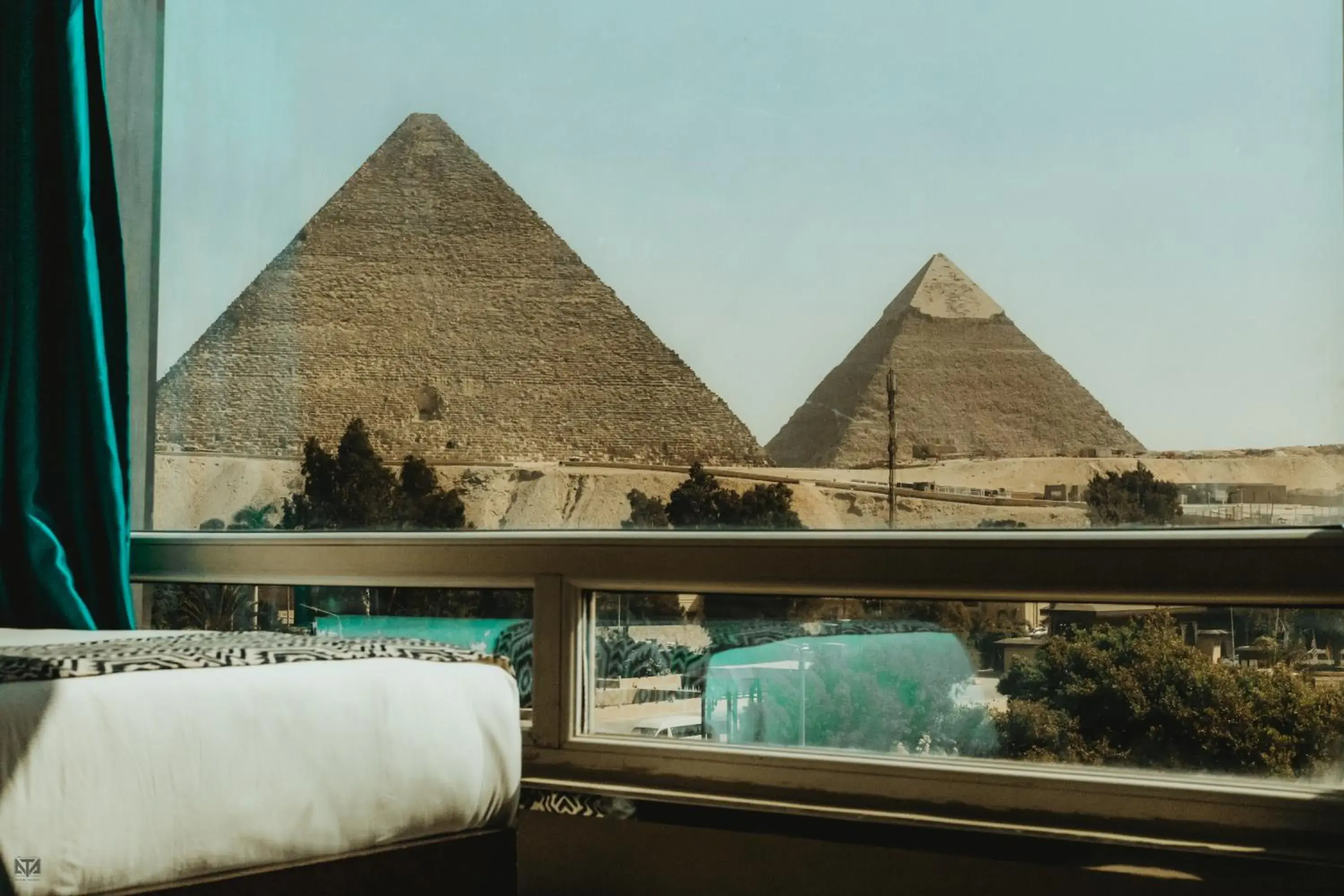 King Room with Mountain View in Turquoise Pyramids & Grand Egyptian museum view Hotel King Room with Mountain View in Turquoise Pyramids & Grand Egyptian museum view Hotel