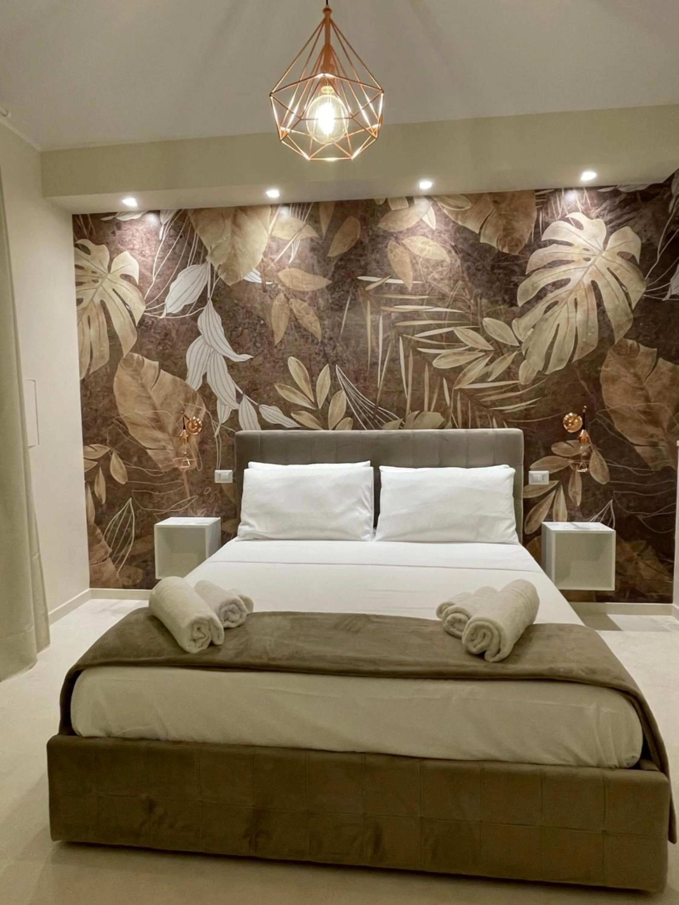 Bed in Suite 55 in centro