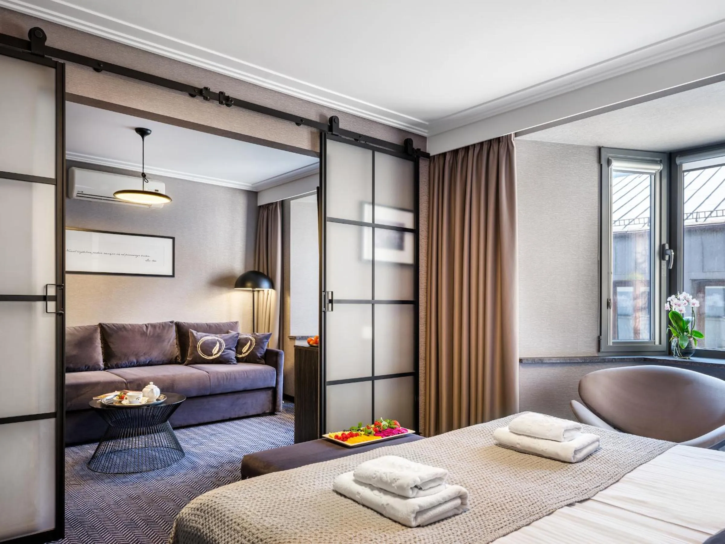 Photo of the whole room, Bed in Hotel Logos Kraków