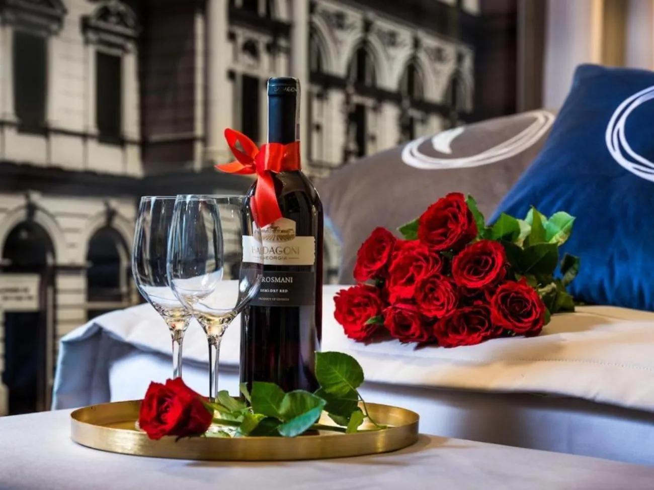 Decorative detail in Hotel Logos Kraków