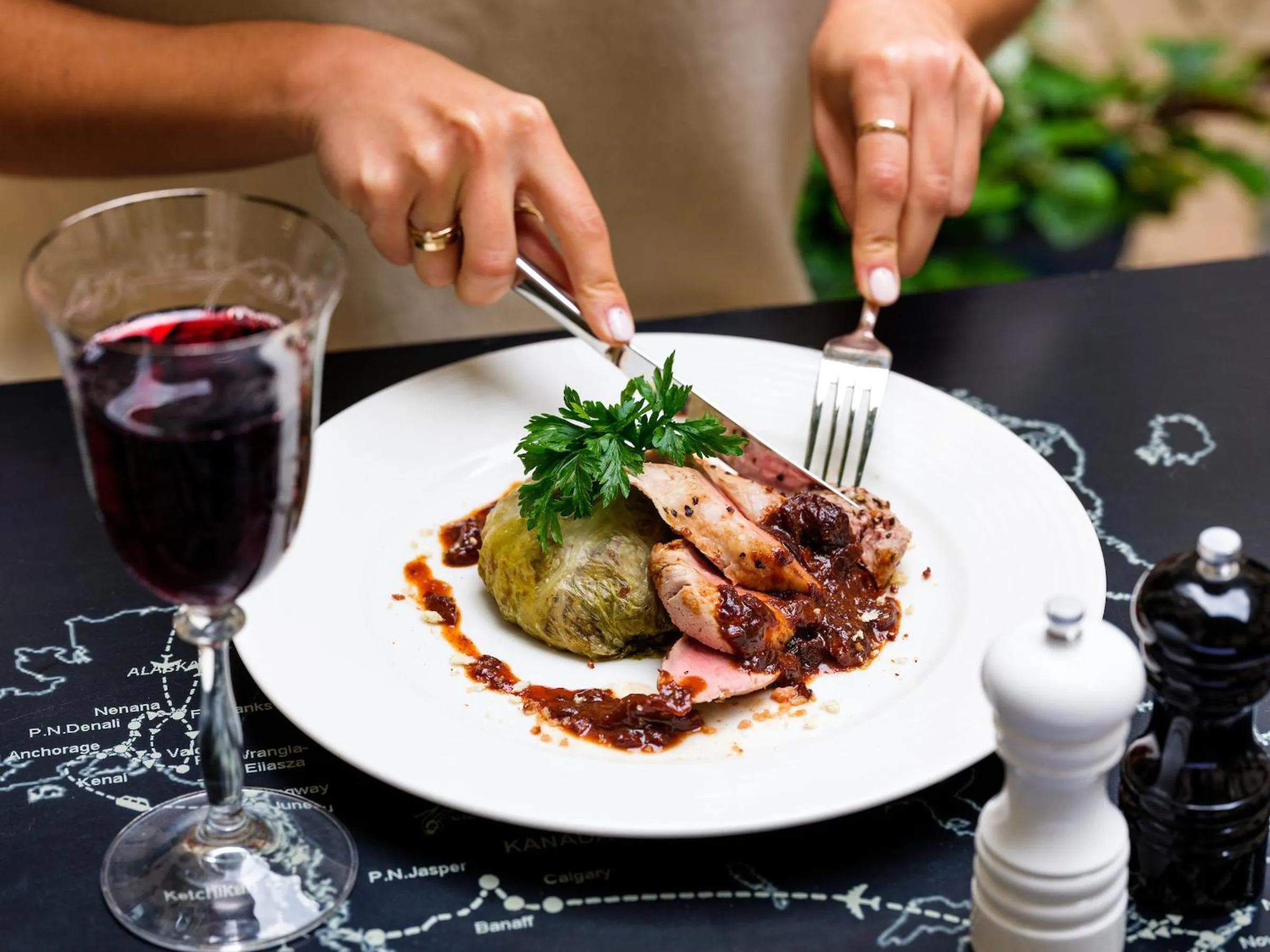 Restaurant/places to eat in Hotel Logos Kraków