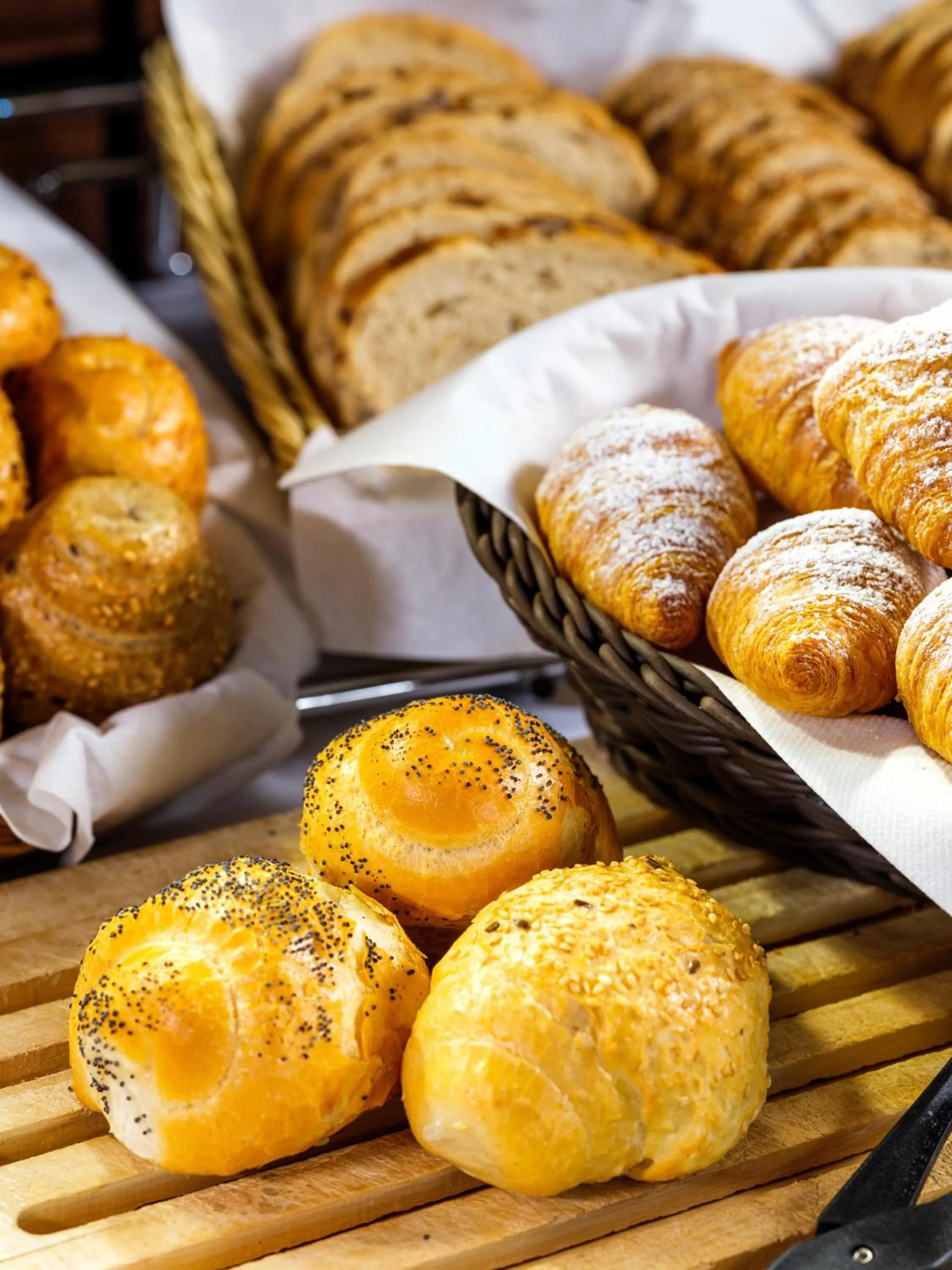 Buffet breakfast in Hotel Logos Kraków