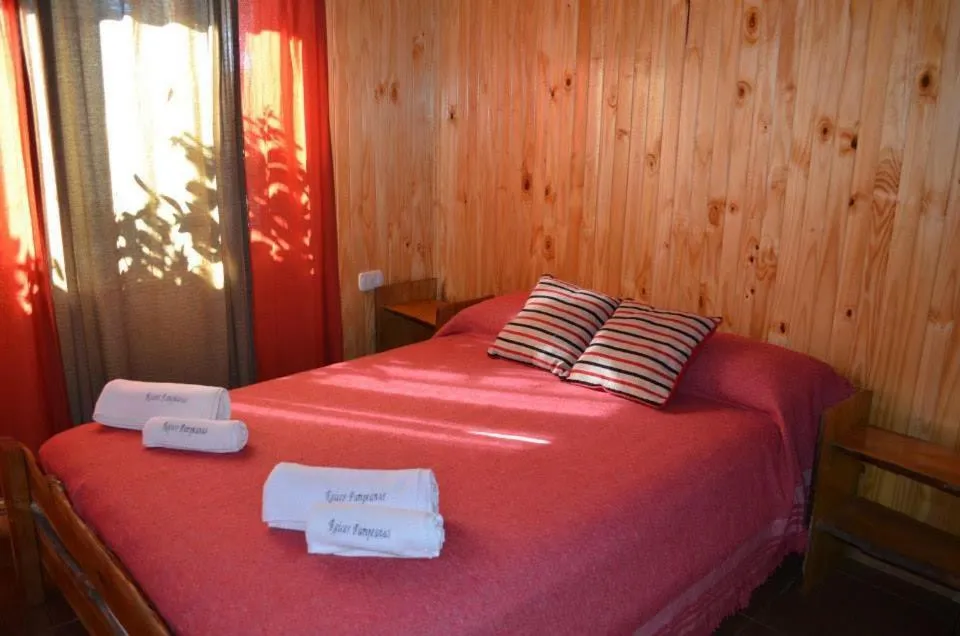 Bed in Cabañas Raíces Pampeanas
