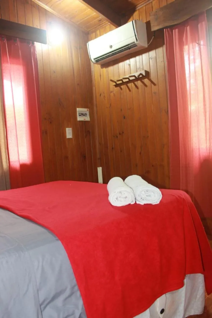 Bed in Cabañas Raíces Pampeanas