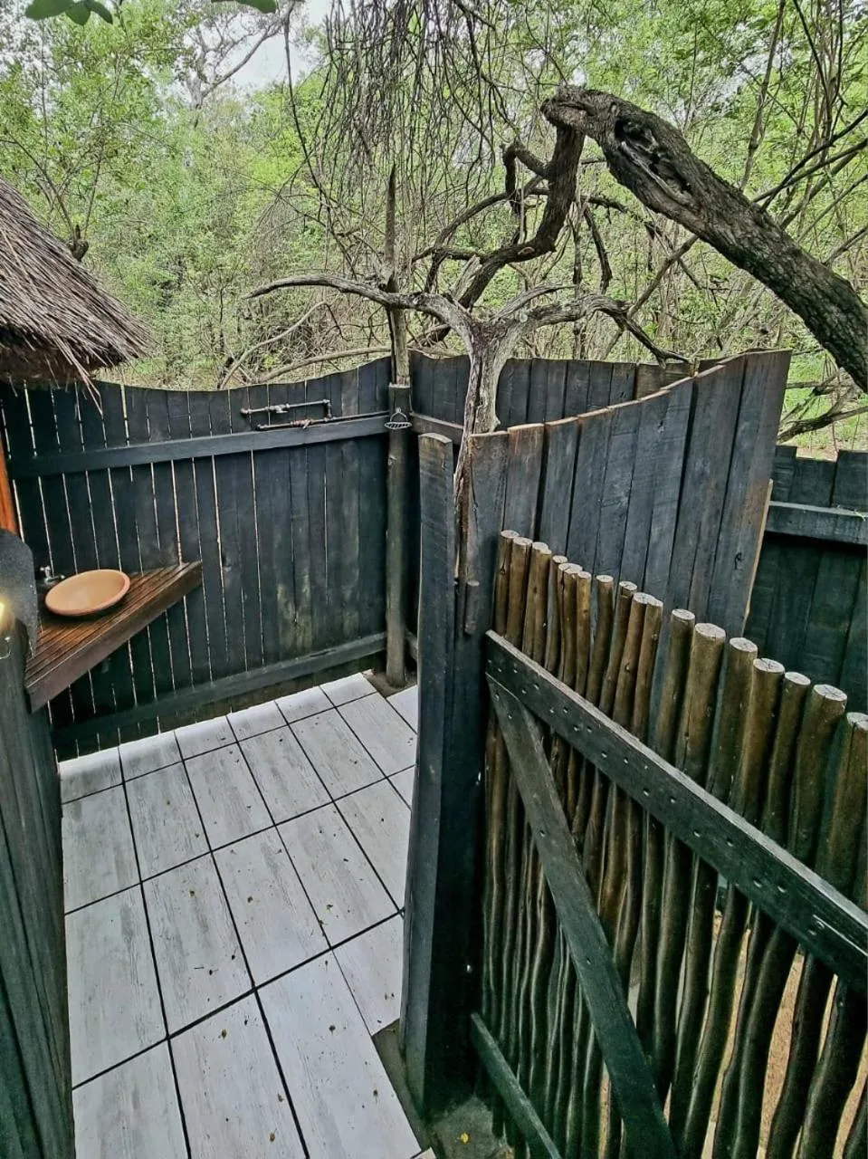Bathroom in Off Beat Safaris Bush Lodge