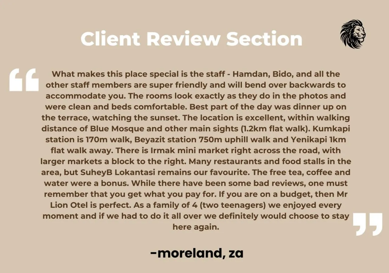 Mr Lion Kumkapı Otel