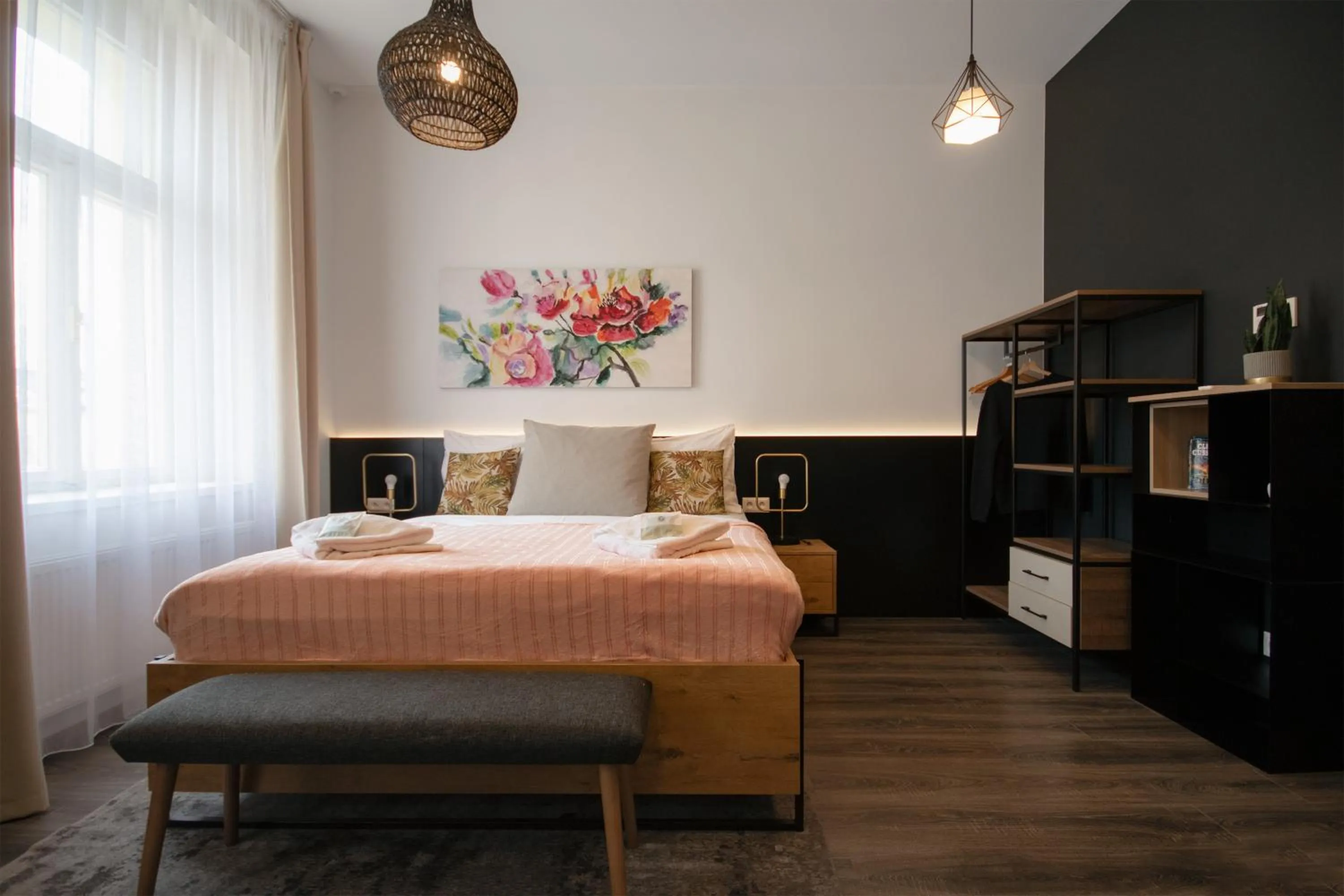 Bedroom, Bed in CORU House