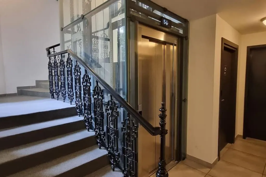 elevator in CORU House