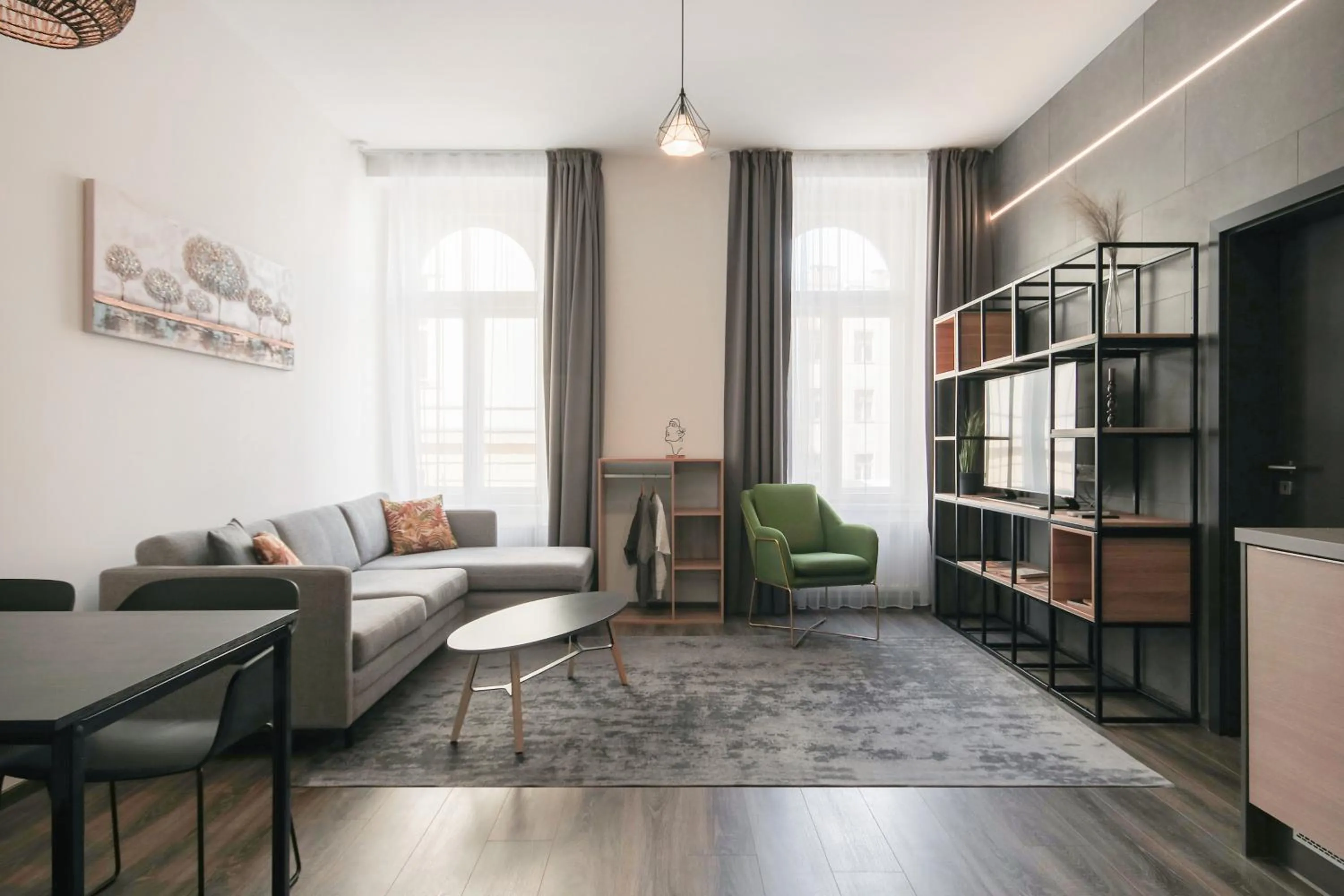 Living room in CORU House