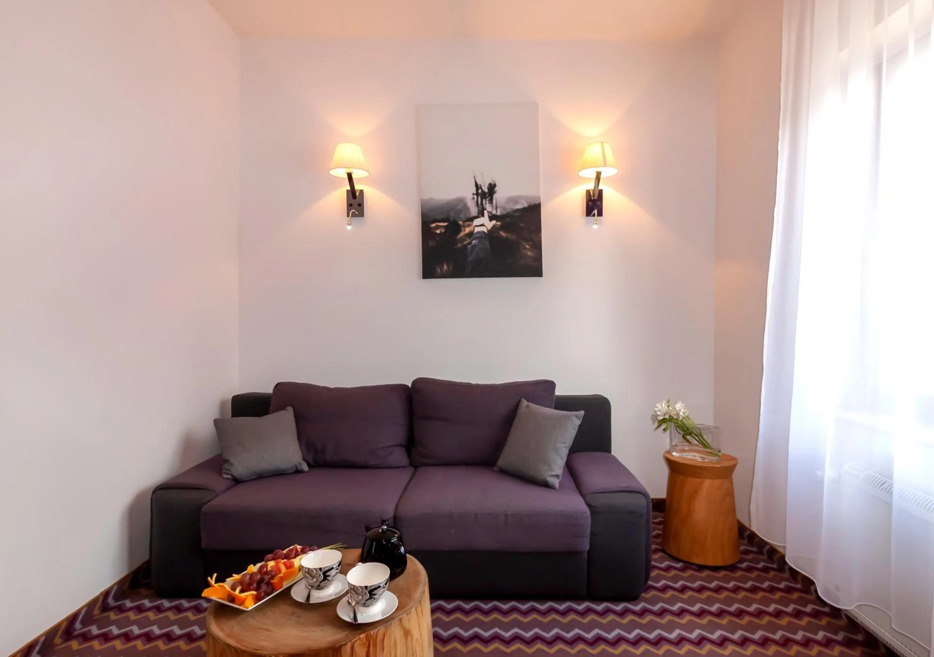 Living room in Boutique Eco Hotel Sasanka