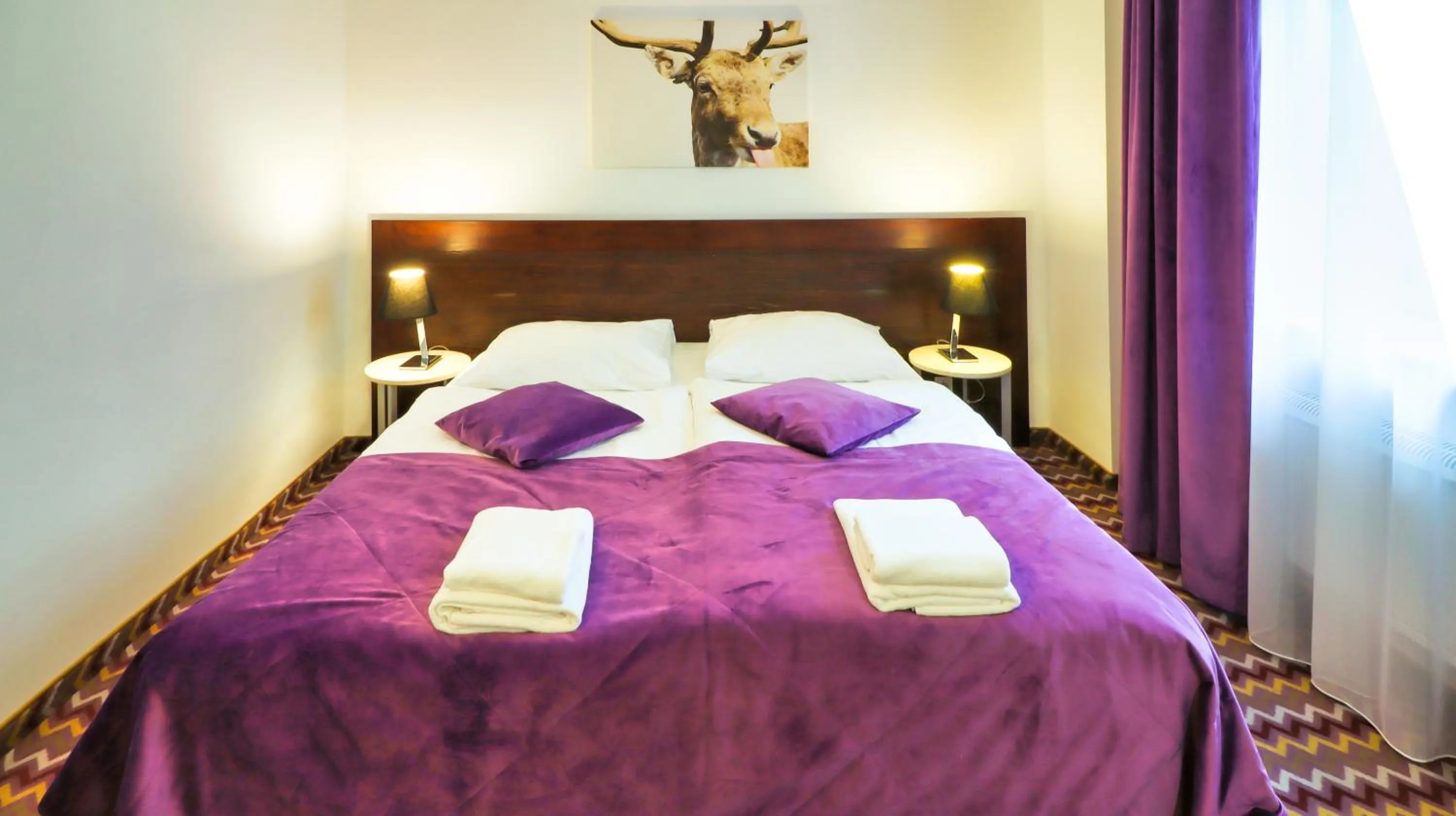 Bed in Boutique Eco Hotel Sasanka