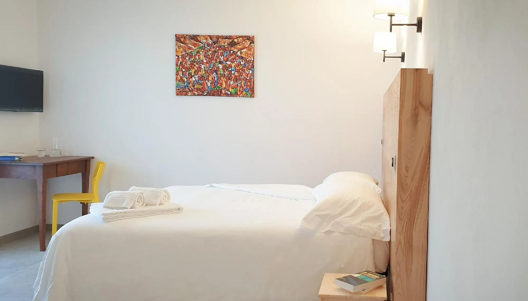 Bed in Anima Franca Bed and breakfast