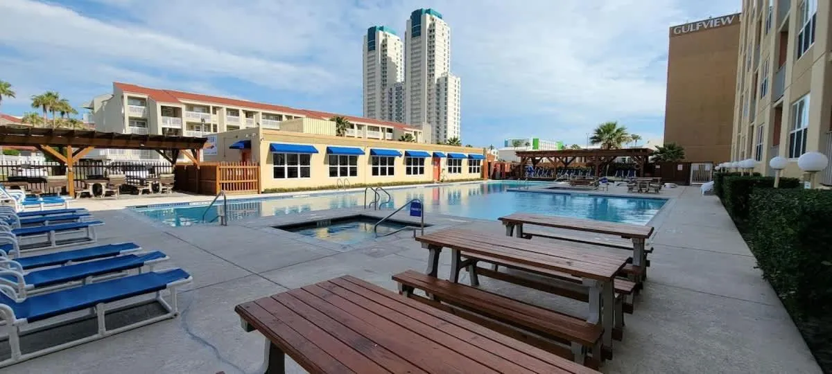 Swimming pool in Gulfview II #408