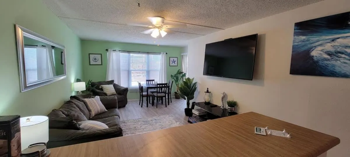 Living room in Gulfview II #408