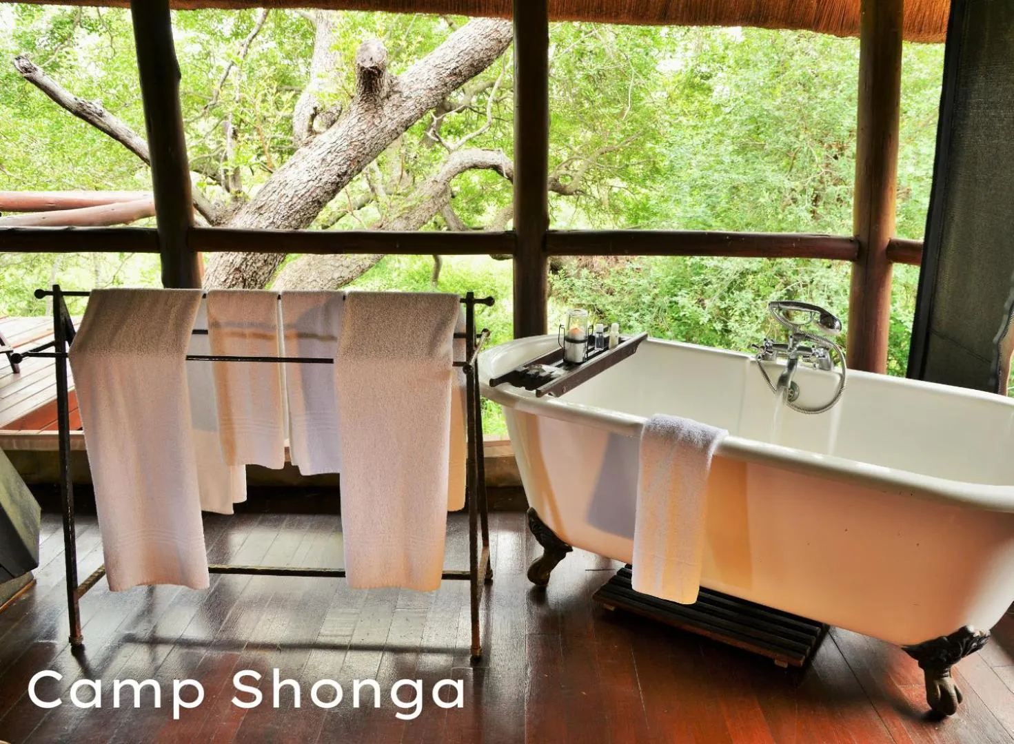 Bathroom in Shishangeni Lodge In Kruger National Park
