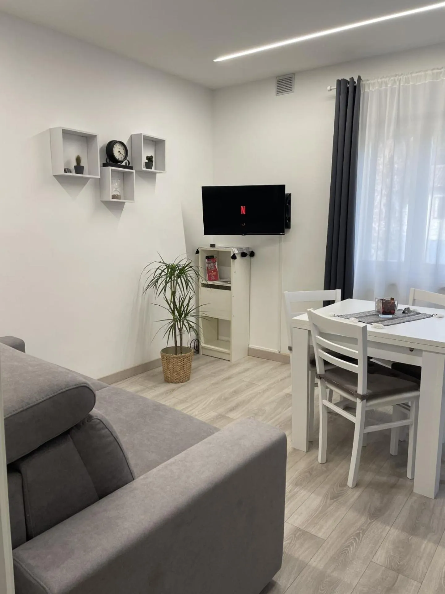 Lounge or bar in Bnb apartment Ferrara