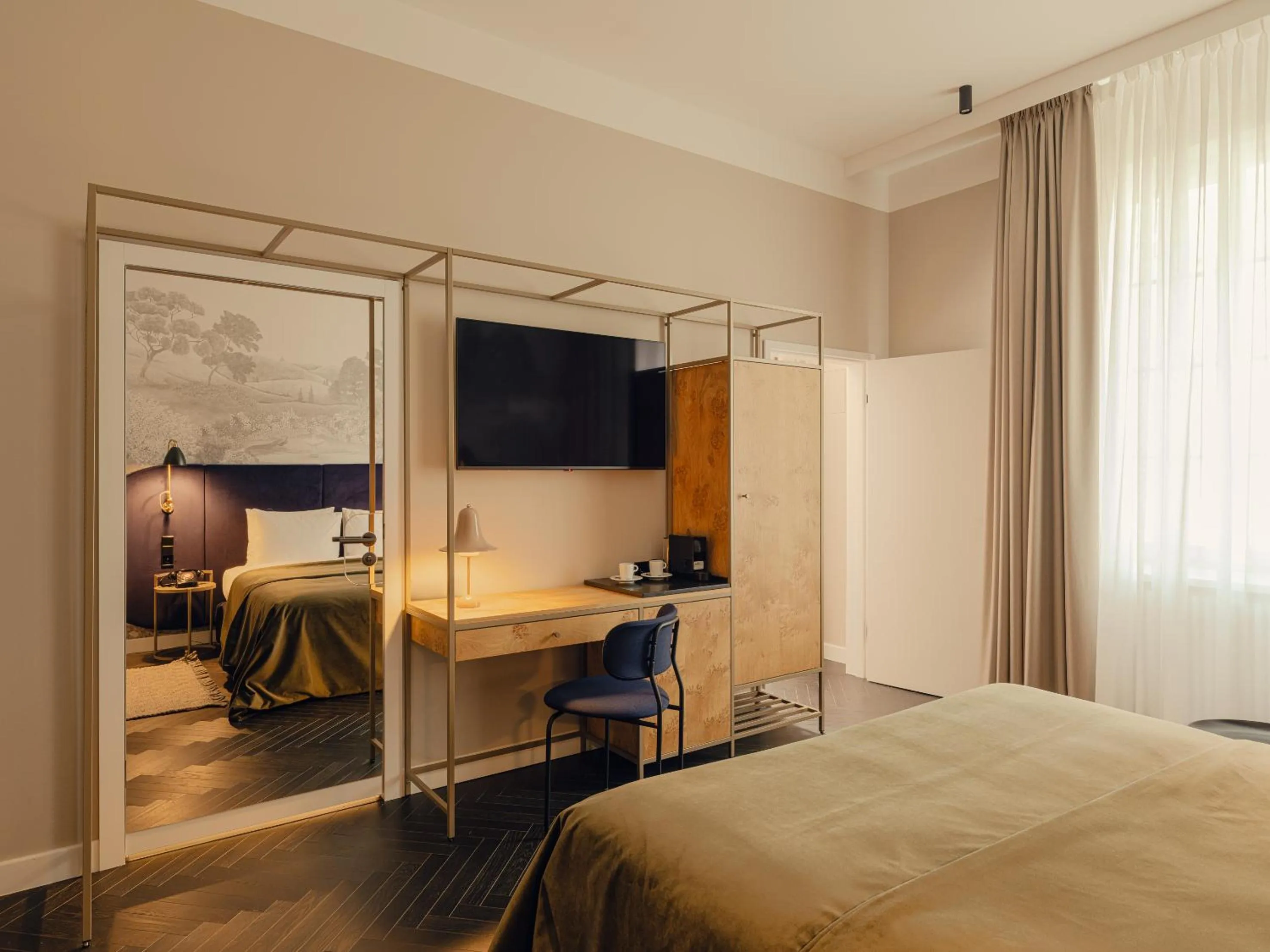 Bedroom, Bed in Flaner Hotel, WorldHotels Crafted