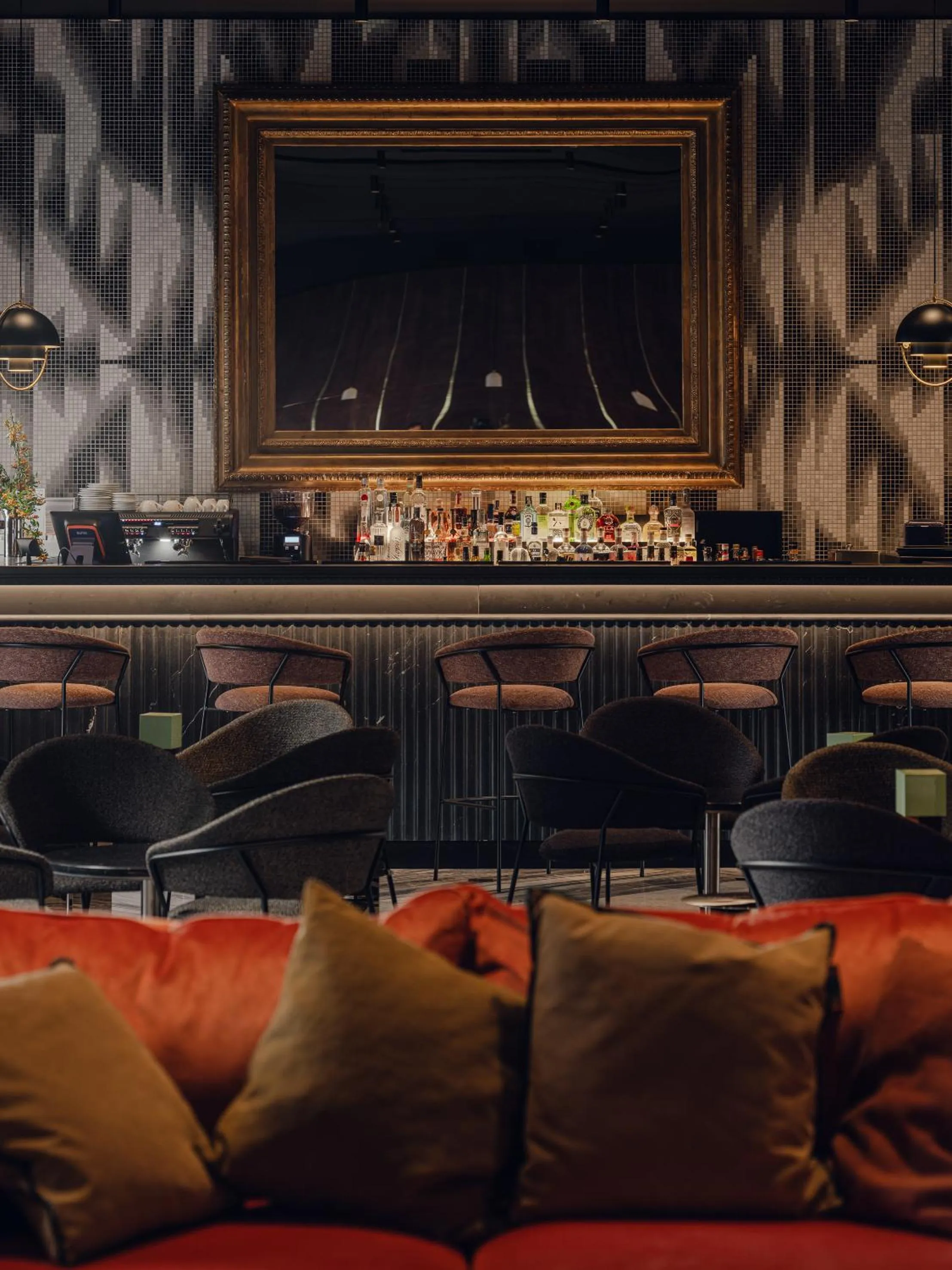 Lounge or bar in Flaner Hotel, WorldHotels Crafted