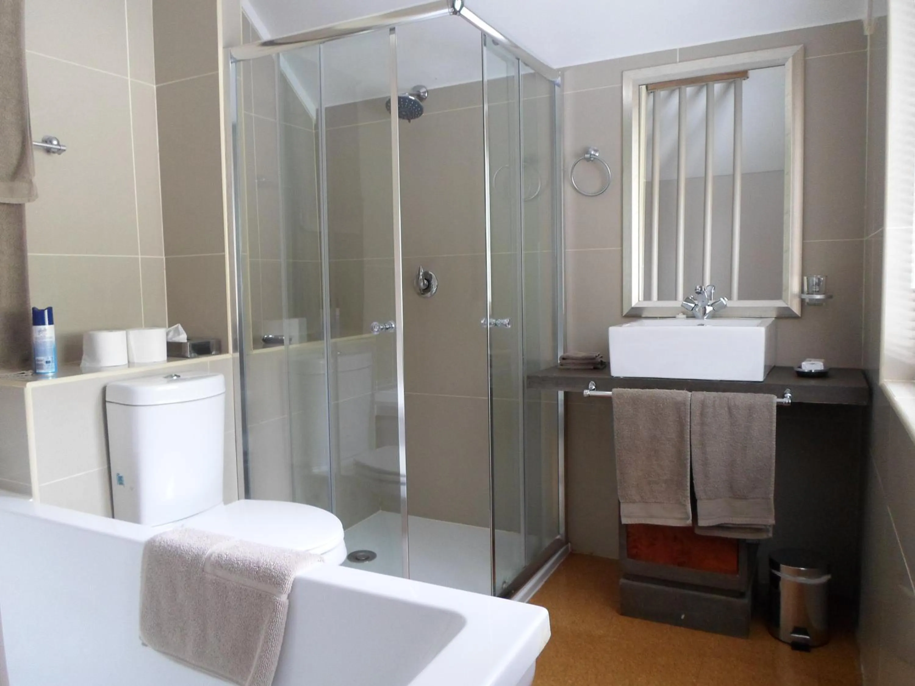 Bathroom in Waterkloof Apartments