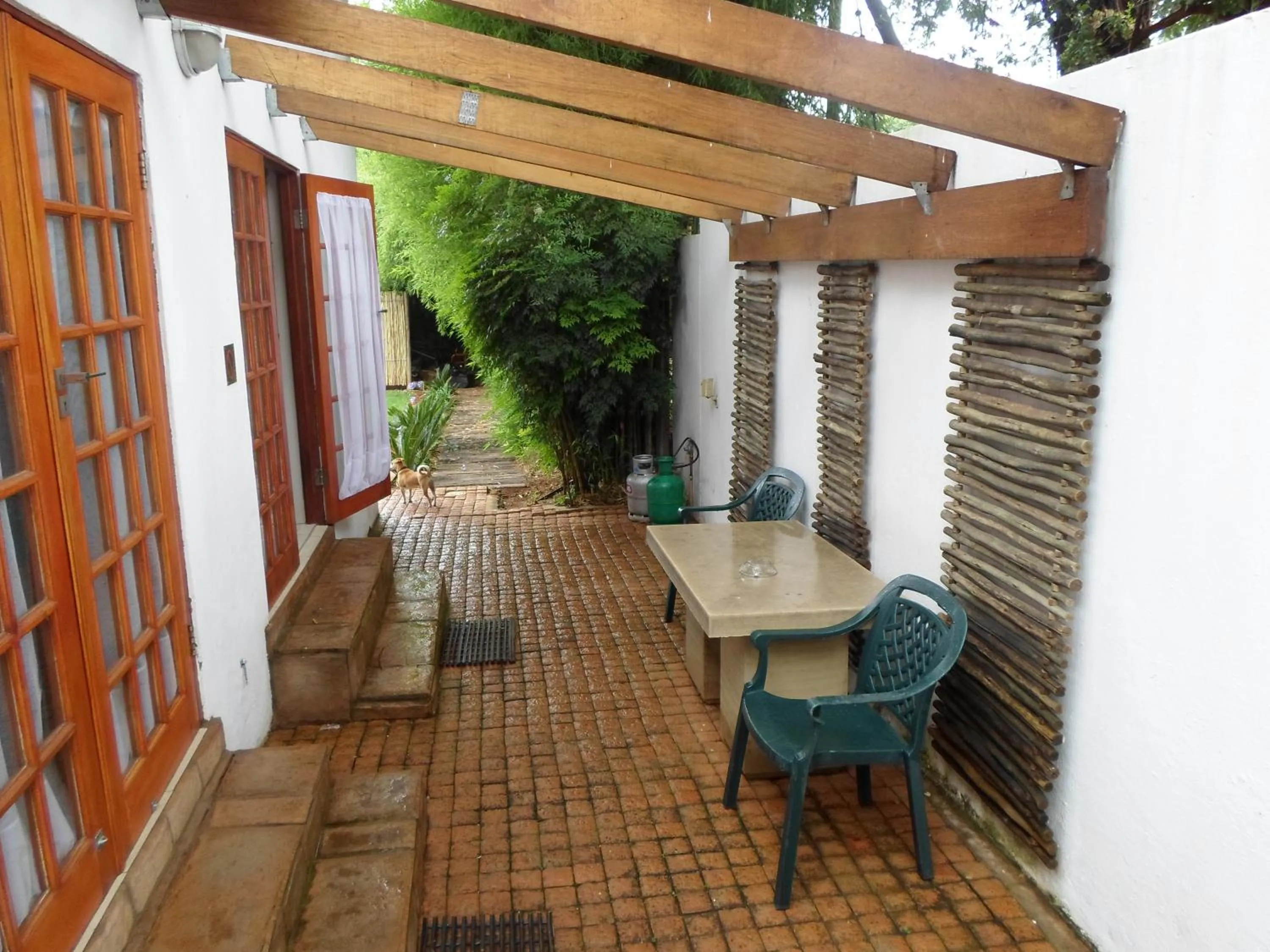 Patio in Waterkloof Apartments