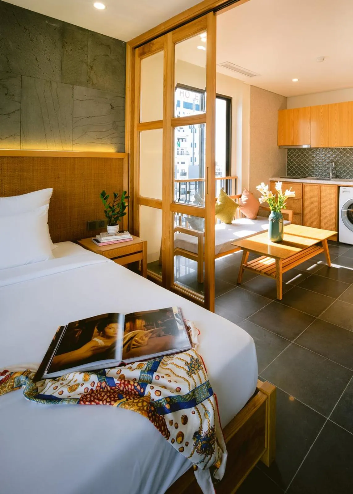 Photo of the whole room, Bed in LIVIE Da Nang An Thuong