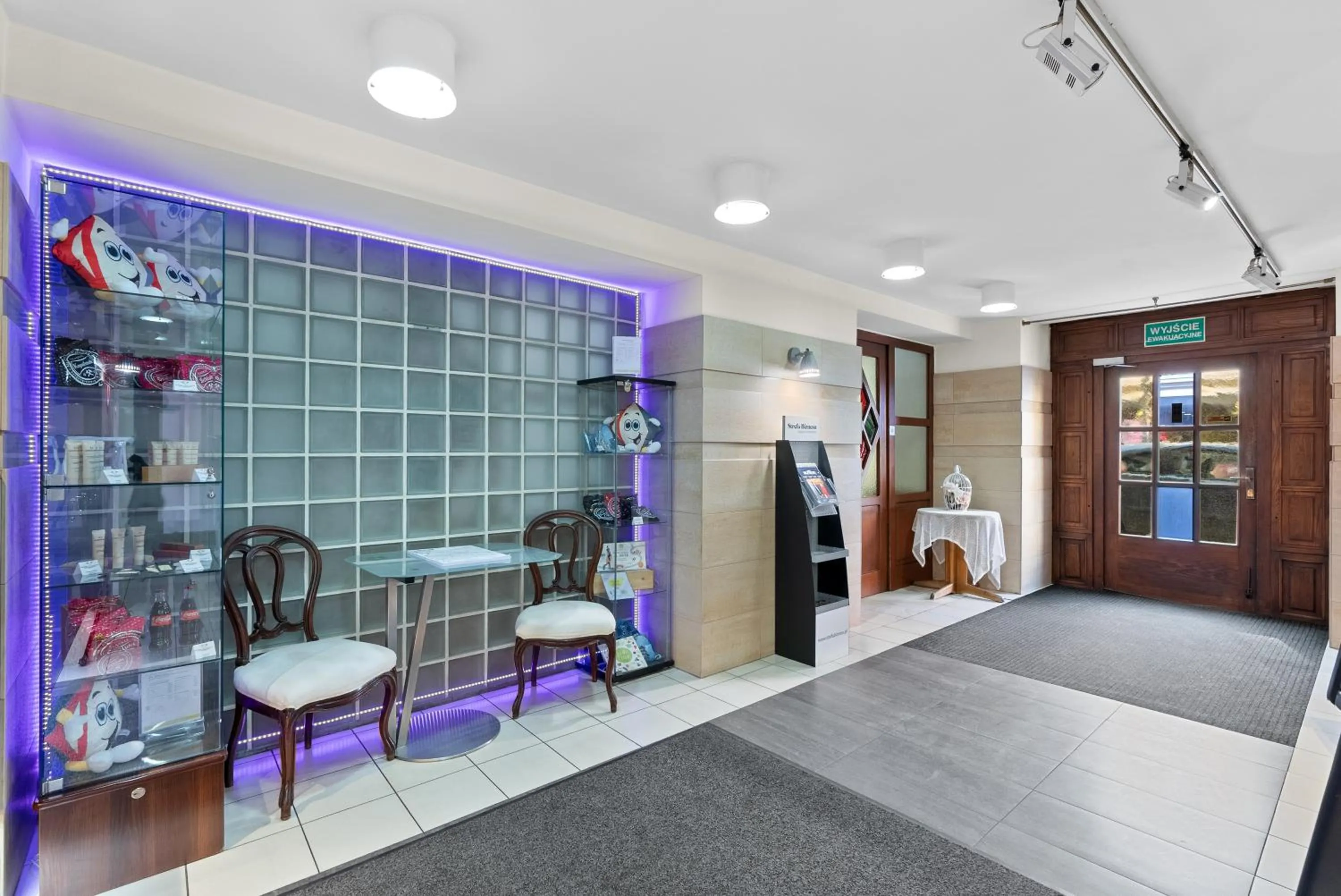 Lobby or reception in Hotel Diament Economy Gliwice