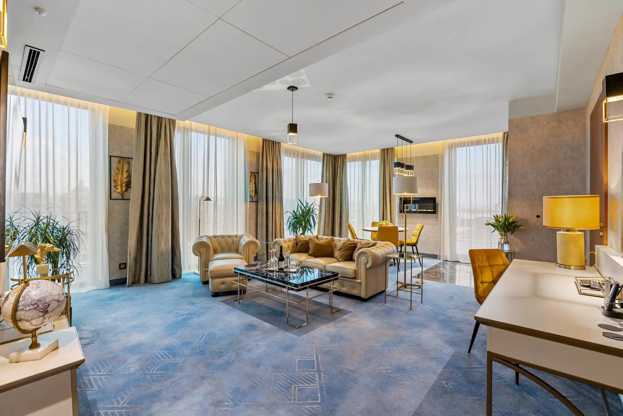 Living room in Hotel Diament Plaza Katowice