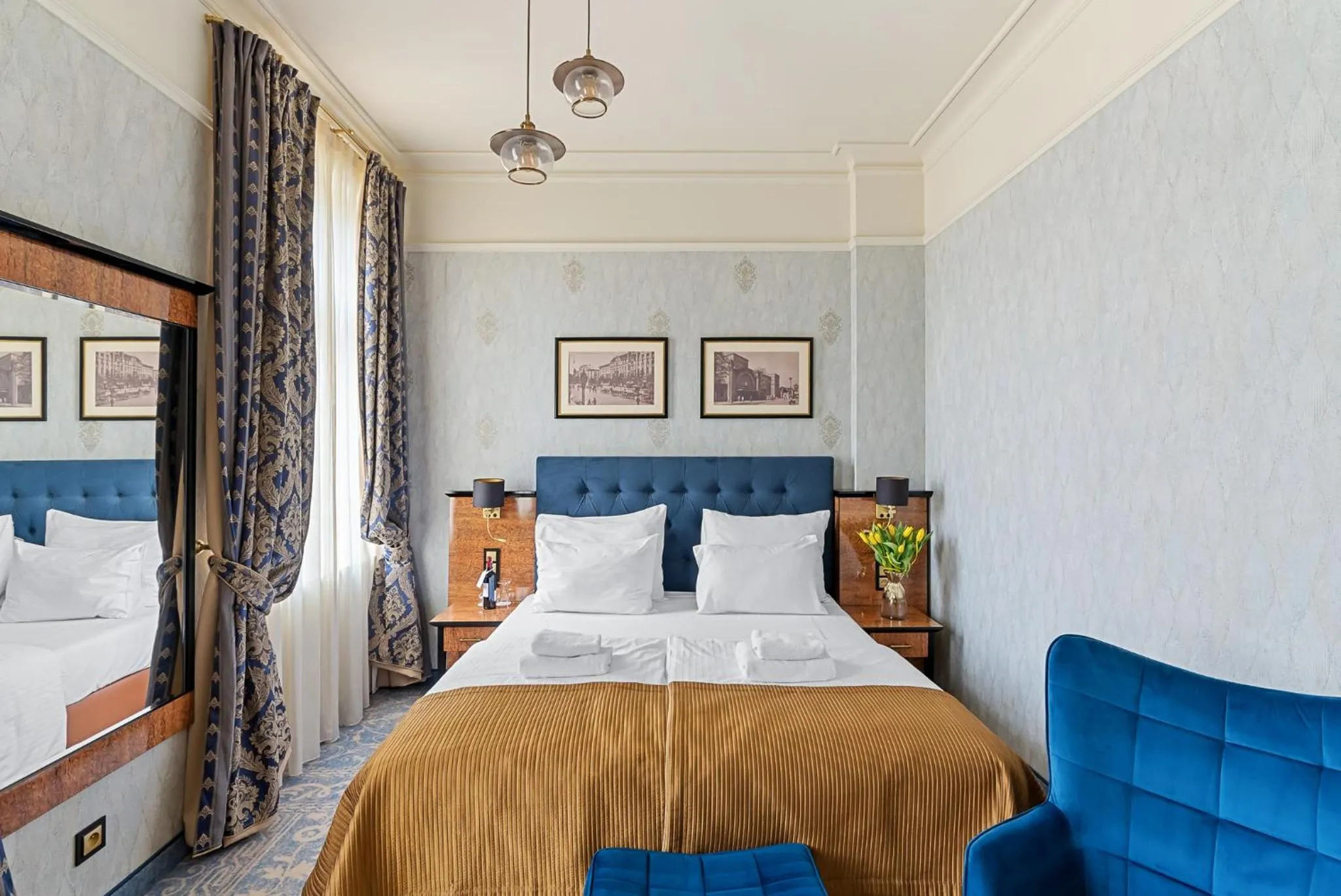 Bed in Hotel Diament Plaza Katowice