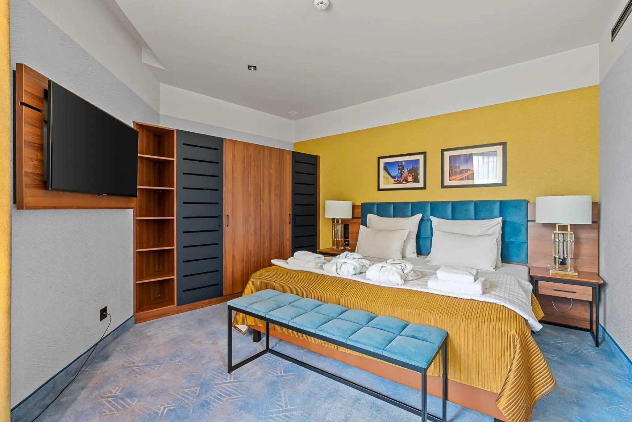 Bed in Hotel Diament Plaza Katowice