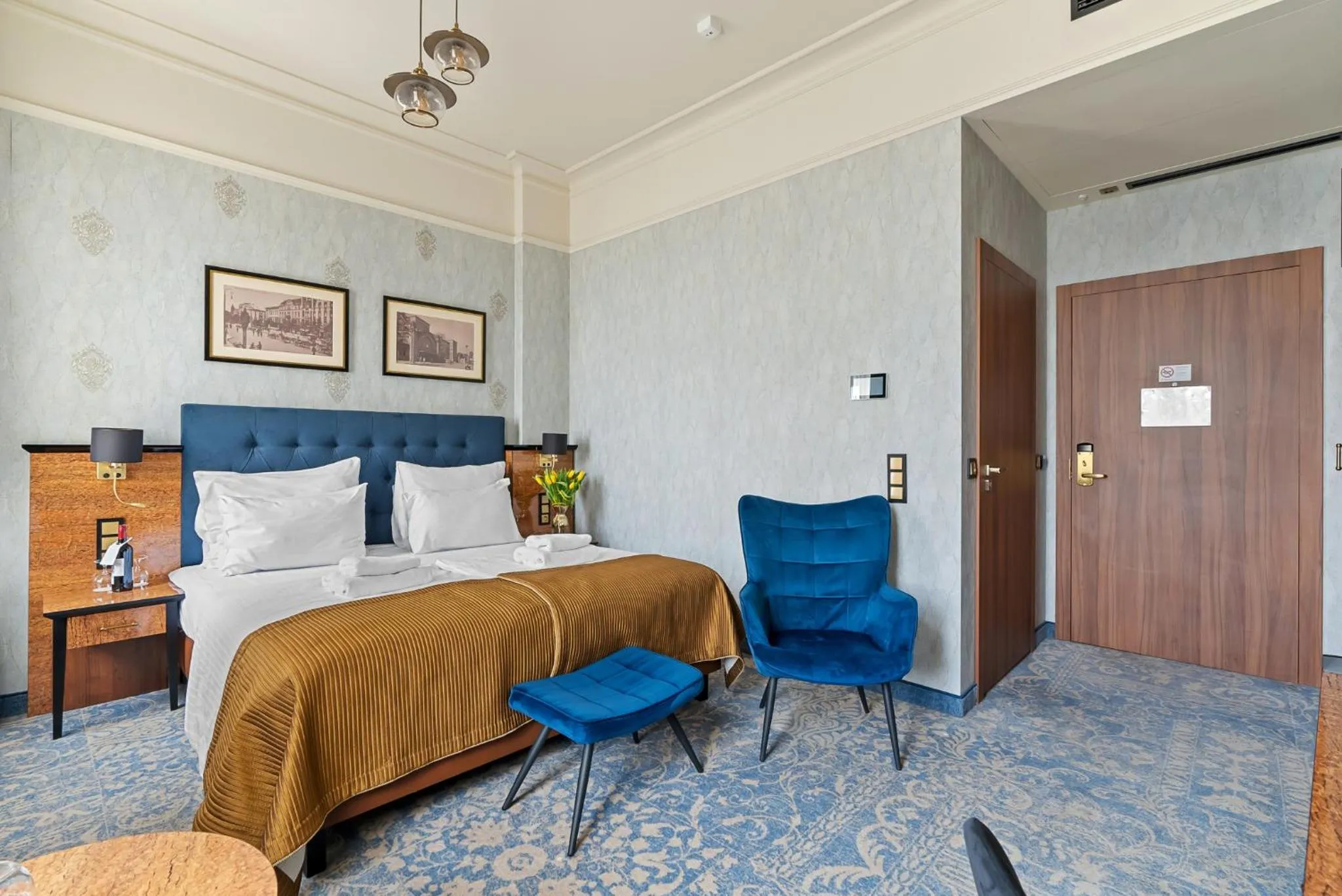 Bed in Hotel Diament Plaza Katowice